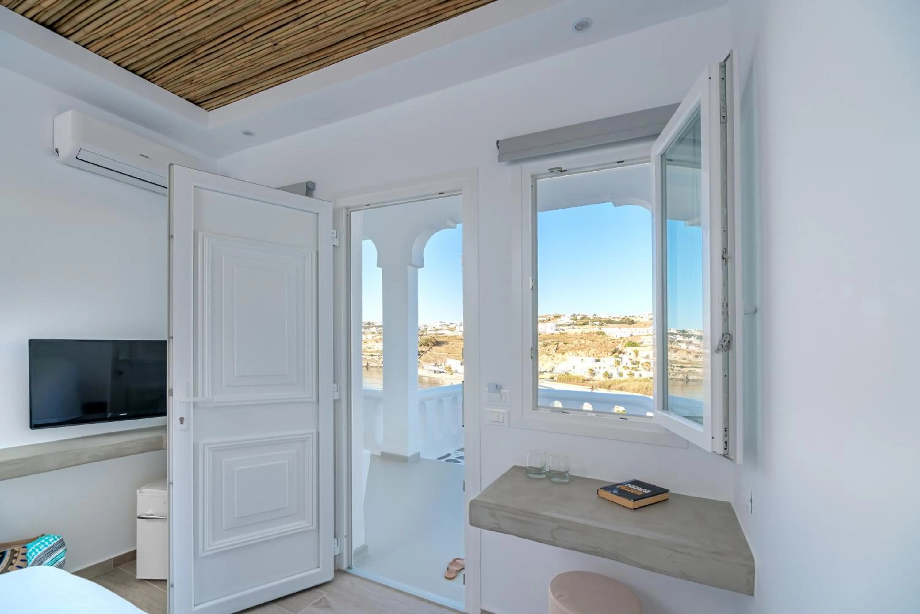 Natural landscape in Cape Mykonos