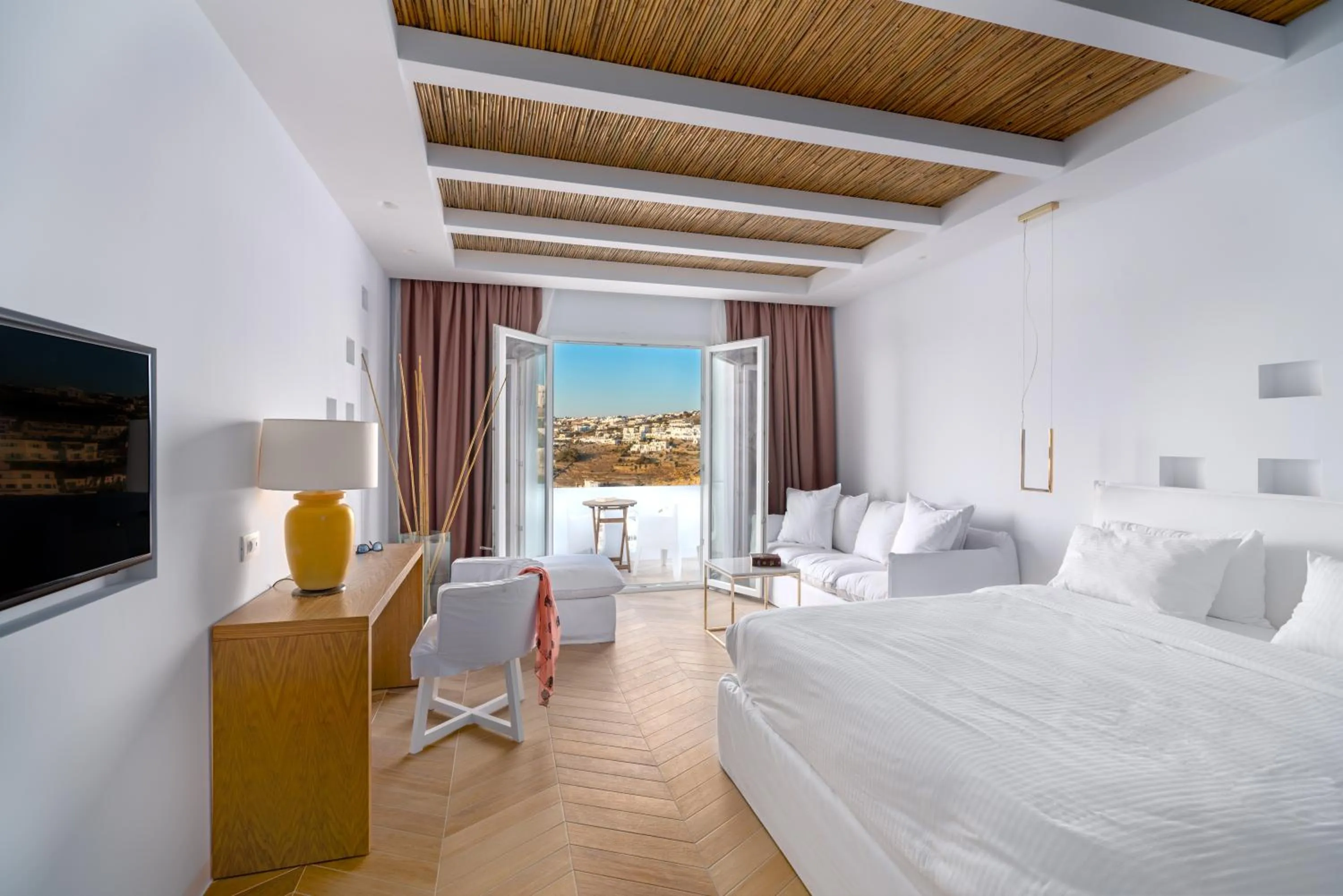 Bed in Cape Mykonos