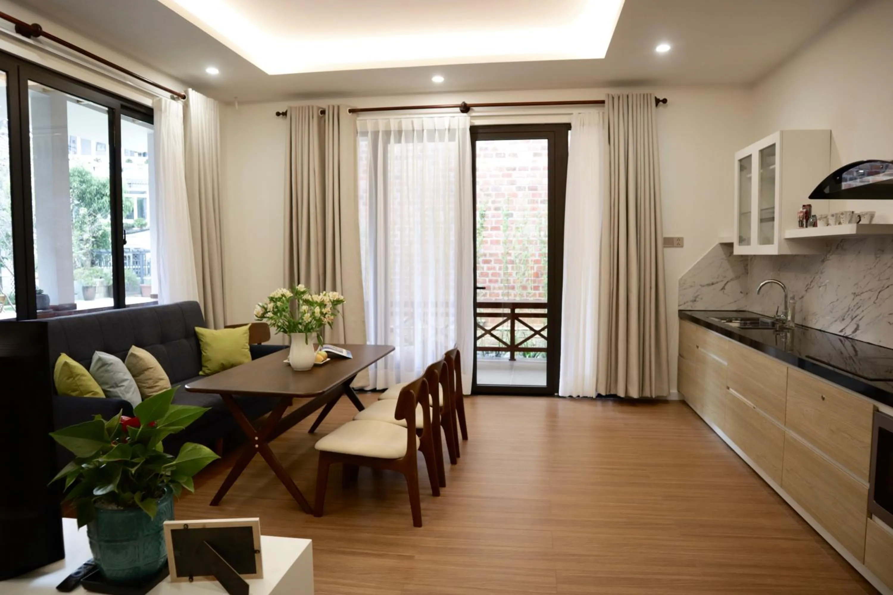 Two-Bedroom Apartment - single occupancy in Hoang Loc Villa