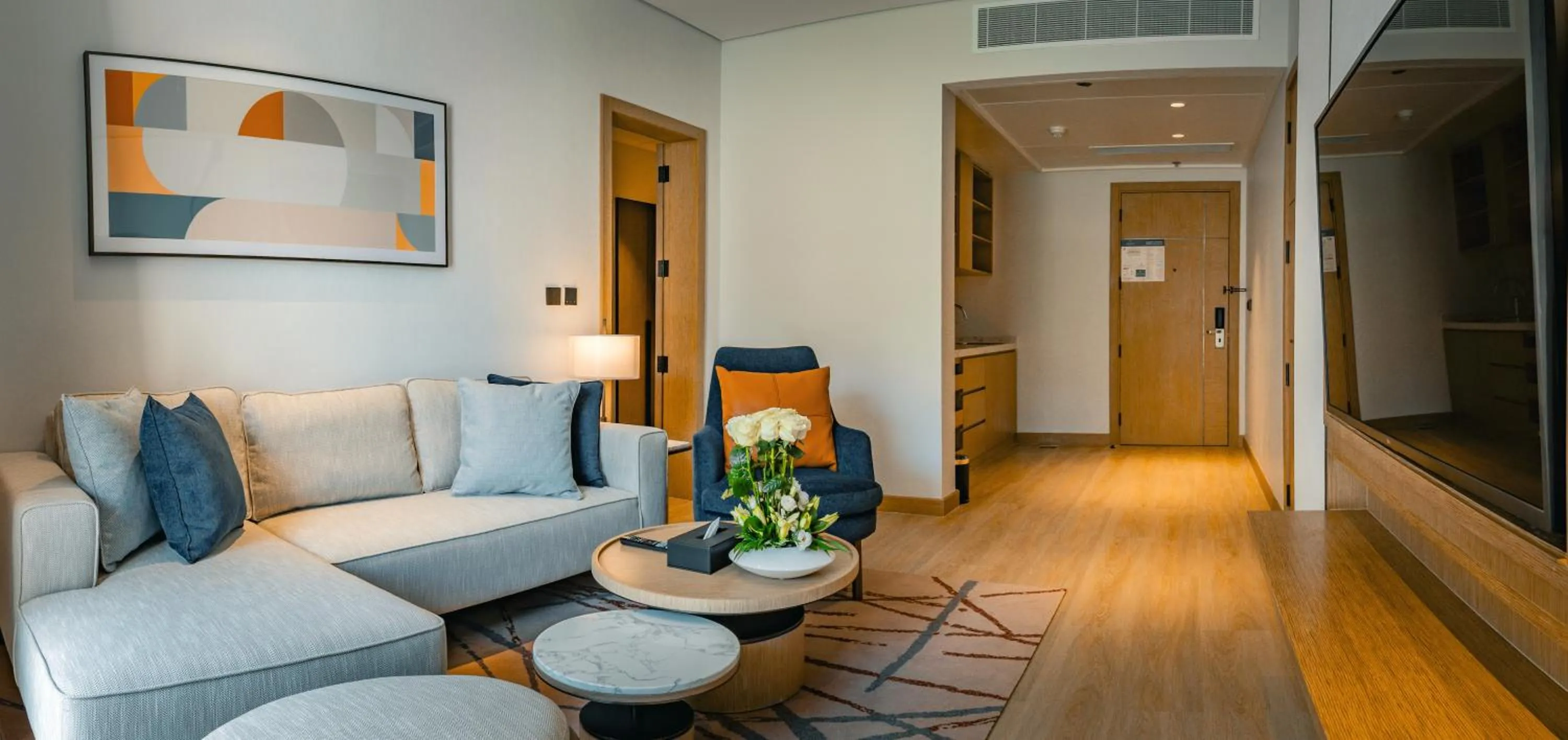 King Suite with Pool View in First Grand Hotel