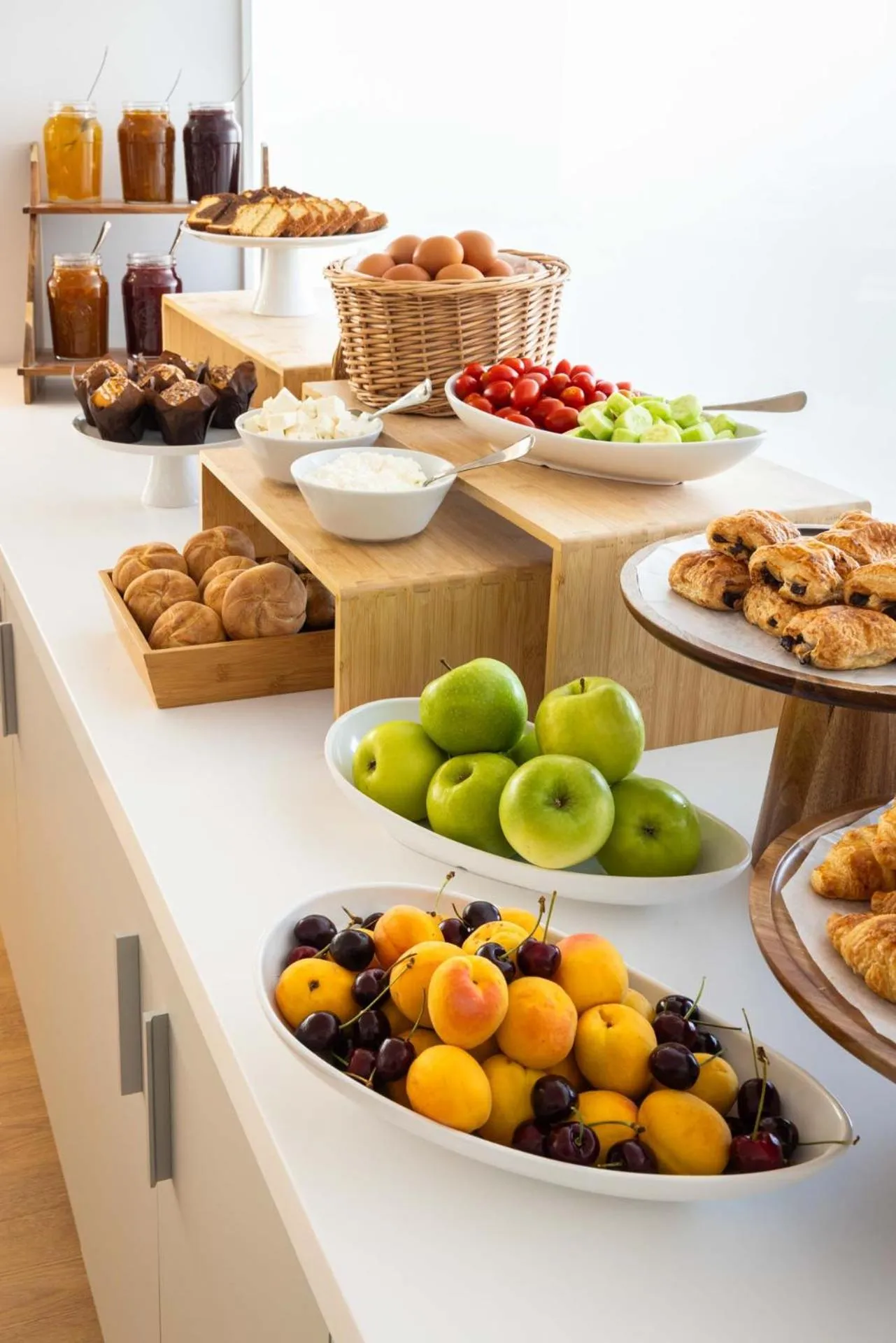 Breakfast in Gallery Port Tower Piraeus