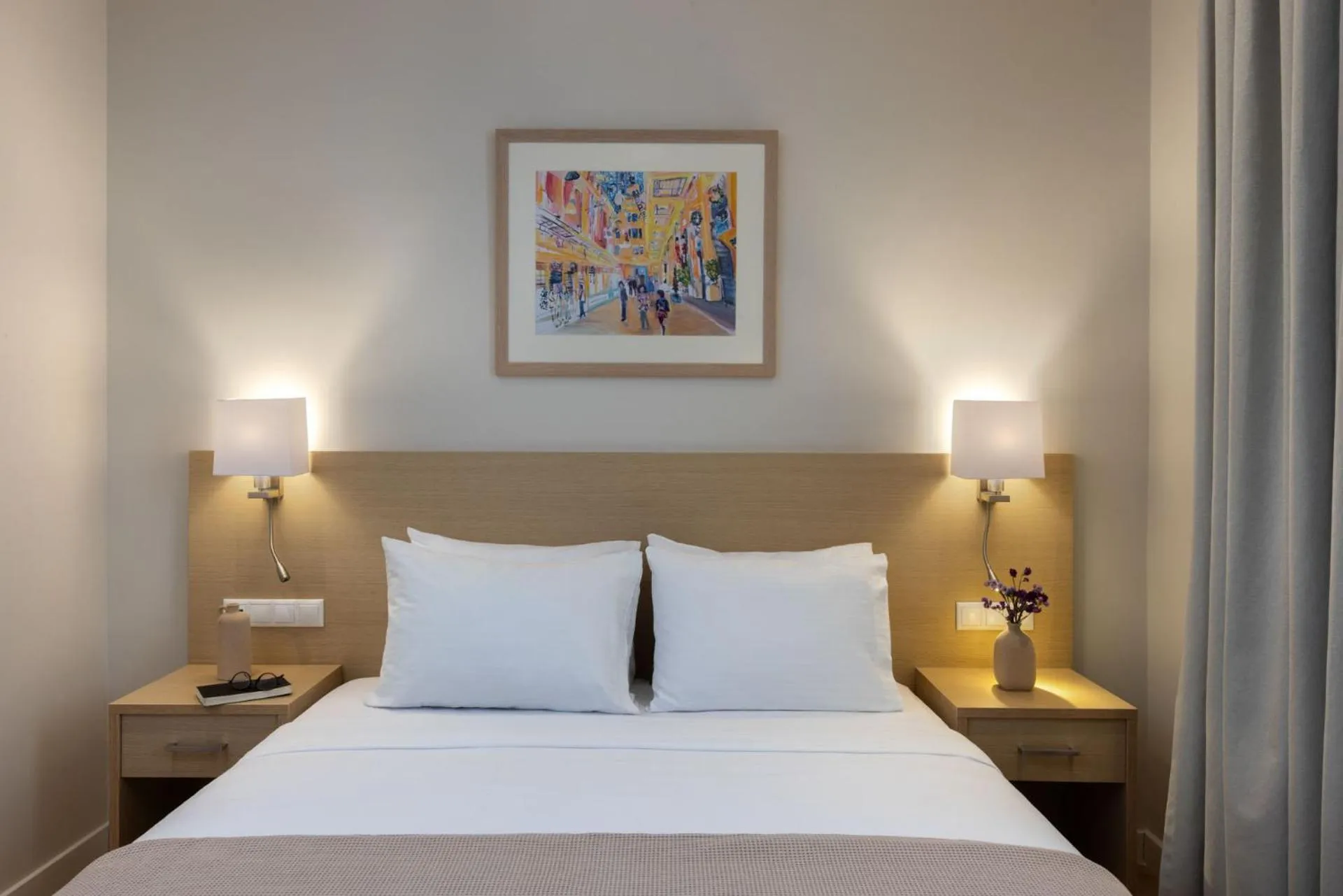 Bed in Gallery Port Tower Piraeus