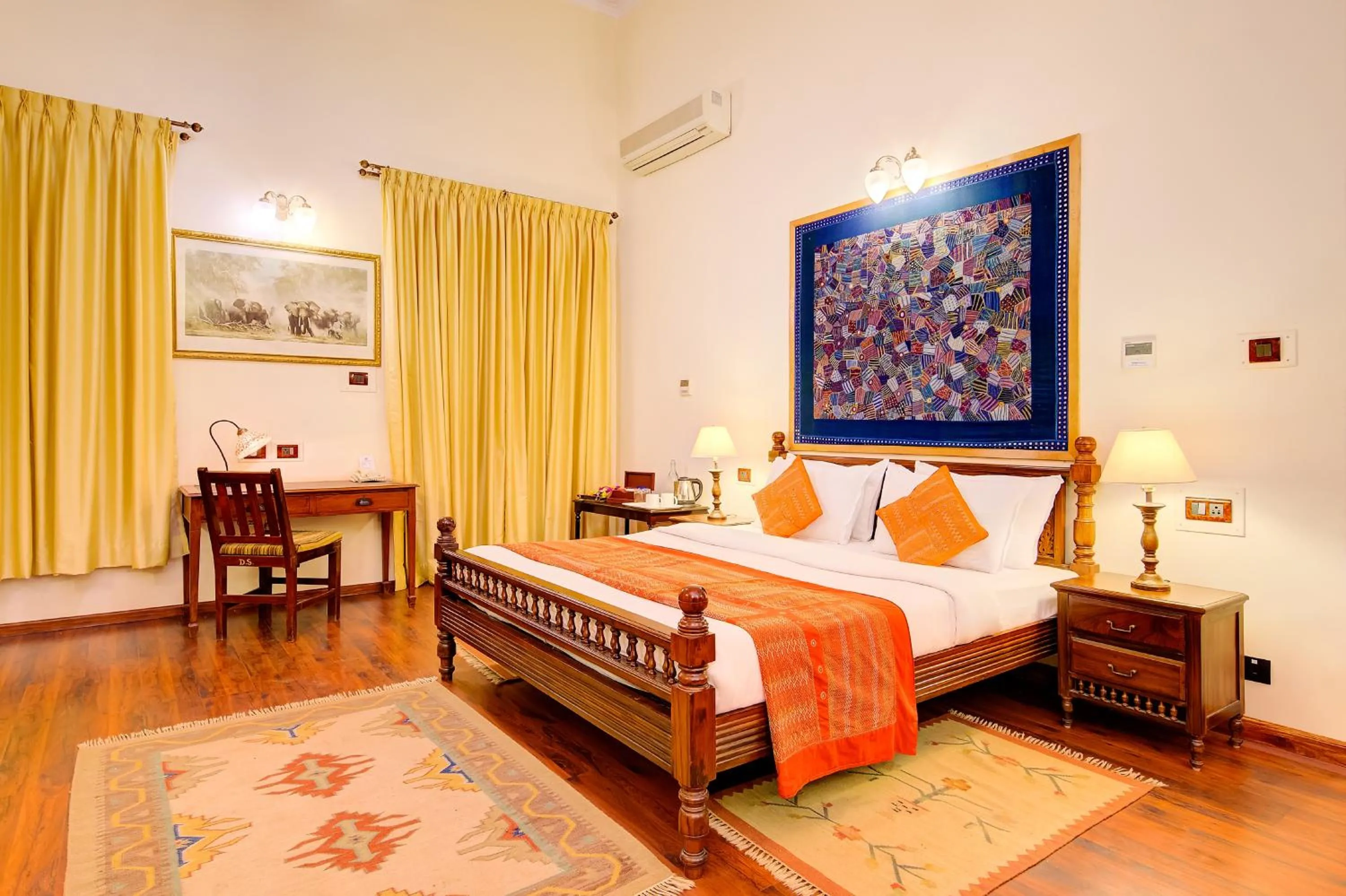 Deluxe Double Room in WelcomHeritage Shivavilas Palace, HAMPI