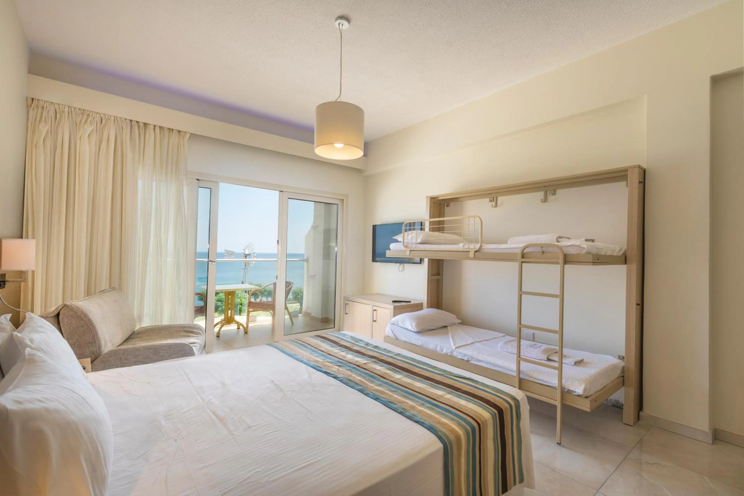 Superior Family Room (2 Adults + 2 Children) in Pernera Beach Hotel