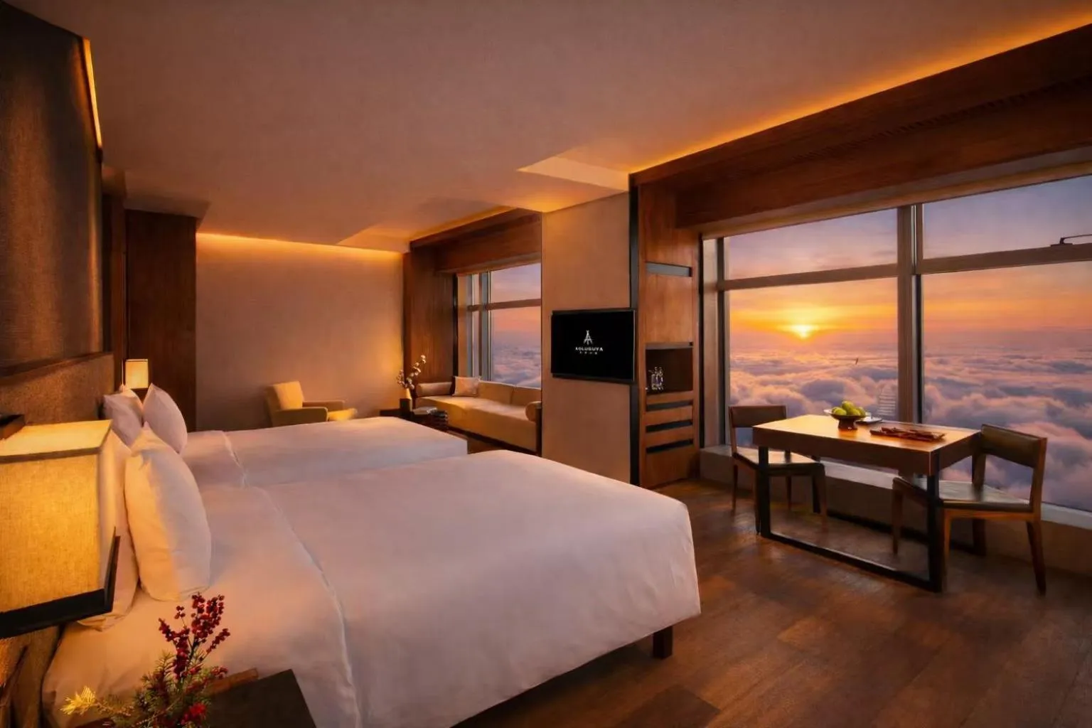 Premium Twin Room - (Hunter Hut Cloudspire Haven) in Aoluguya Hotel Harbin