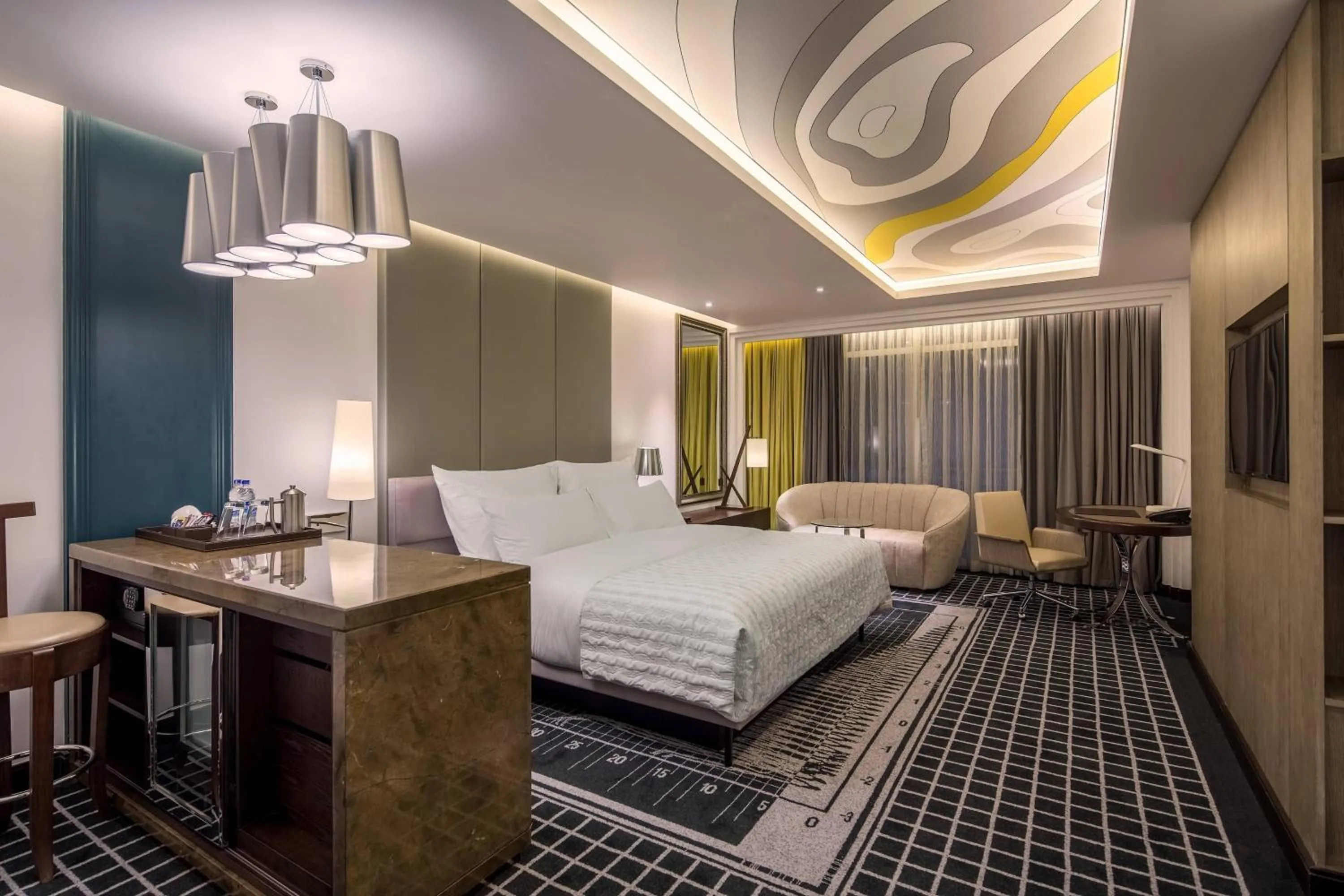 Deluxe King Room, Guest room, 1 King - single occupancy in Le Meridien Dhaka