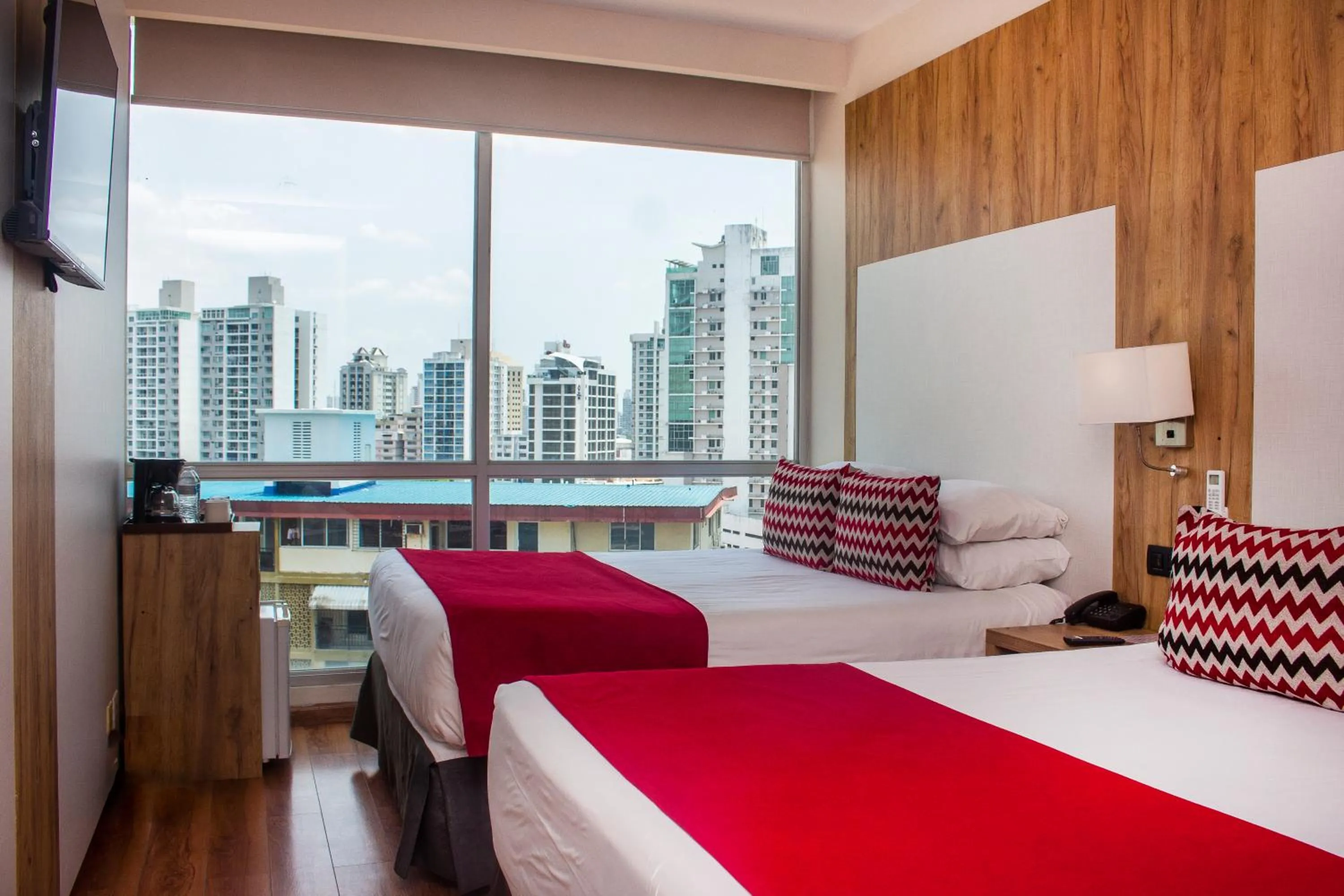 Queen Room with Two Queen Beds - Non-Smoking in Ramada by Wyndham Panama Via Argentina
