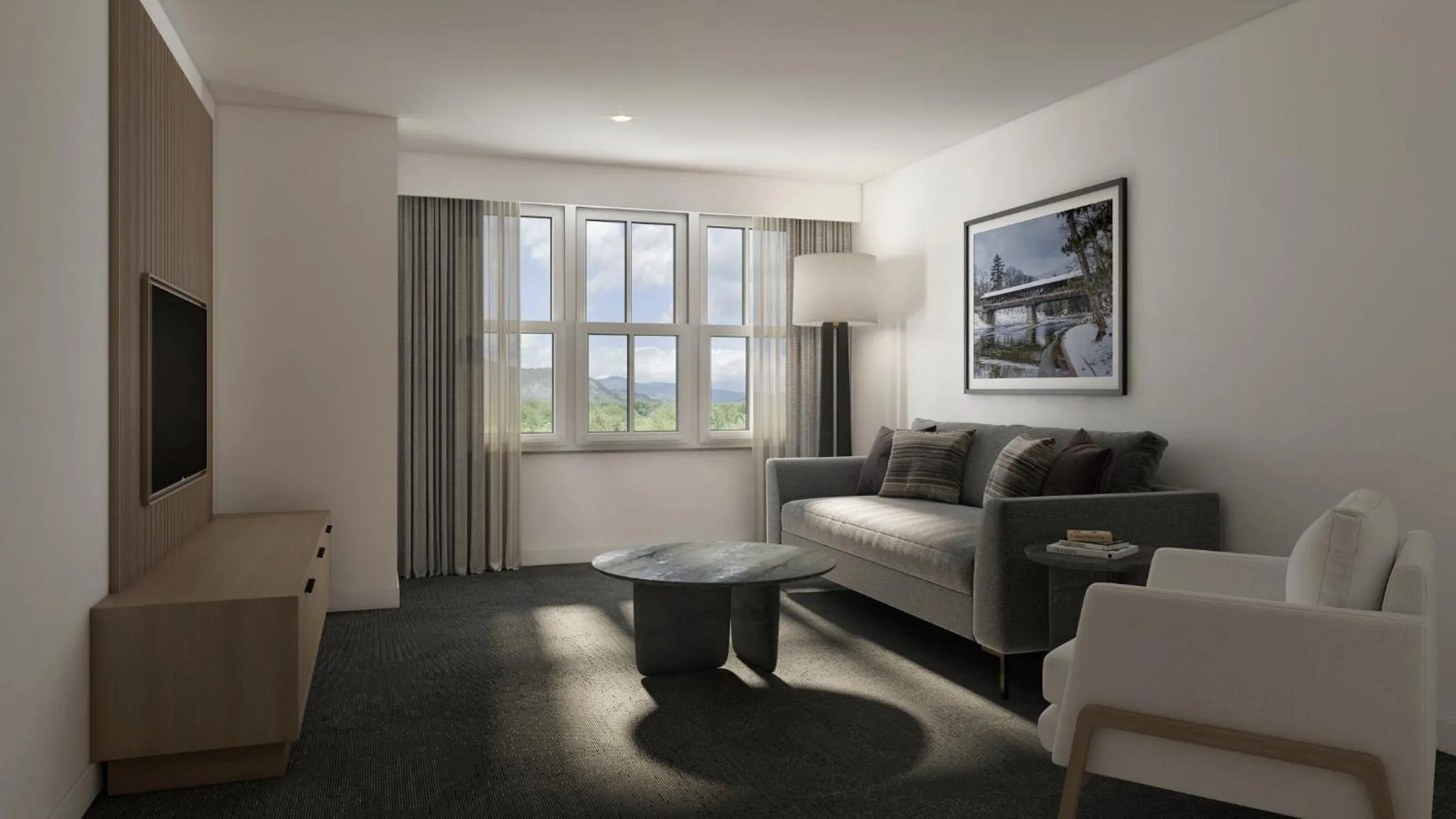 One-Bedroom Suite with Two Queen Beds - Mobility Accessible in Hotel Indigo North Conway by IHG