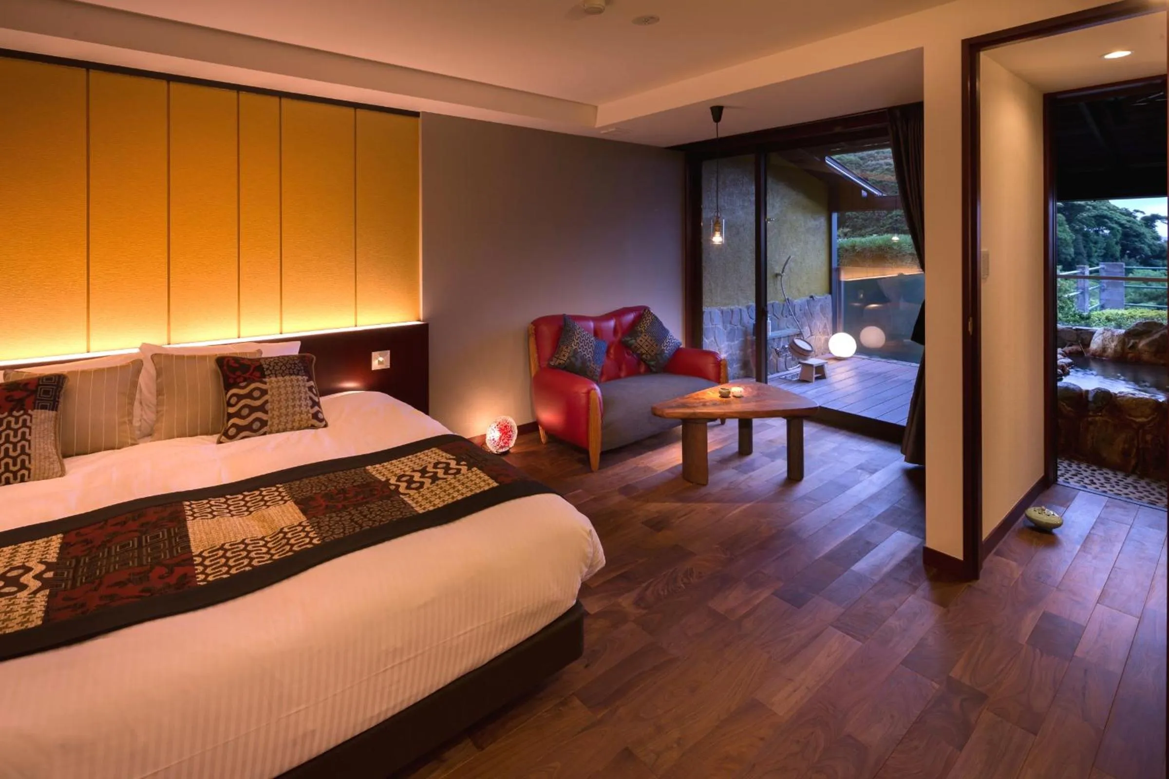 Deluxe King Room with Open-Air Bath - single occupancy - Non-Smoking in Isaribi (No Children)