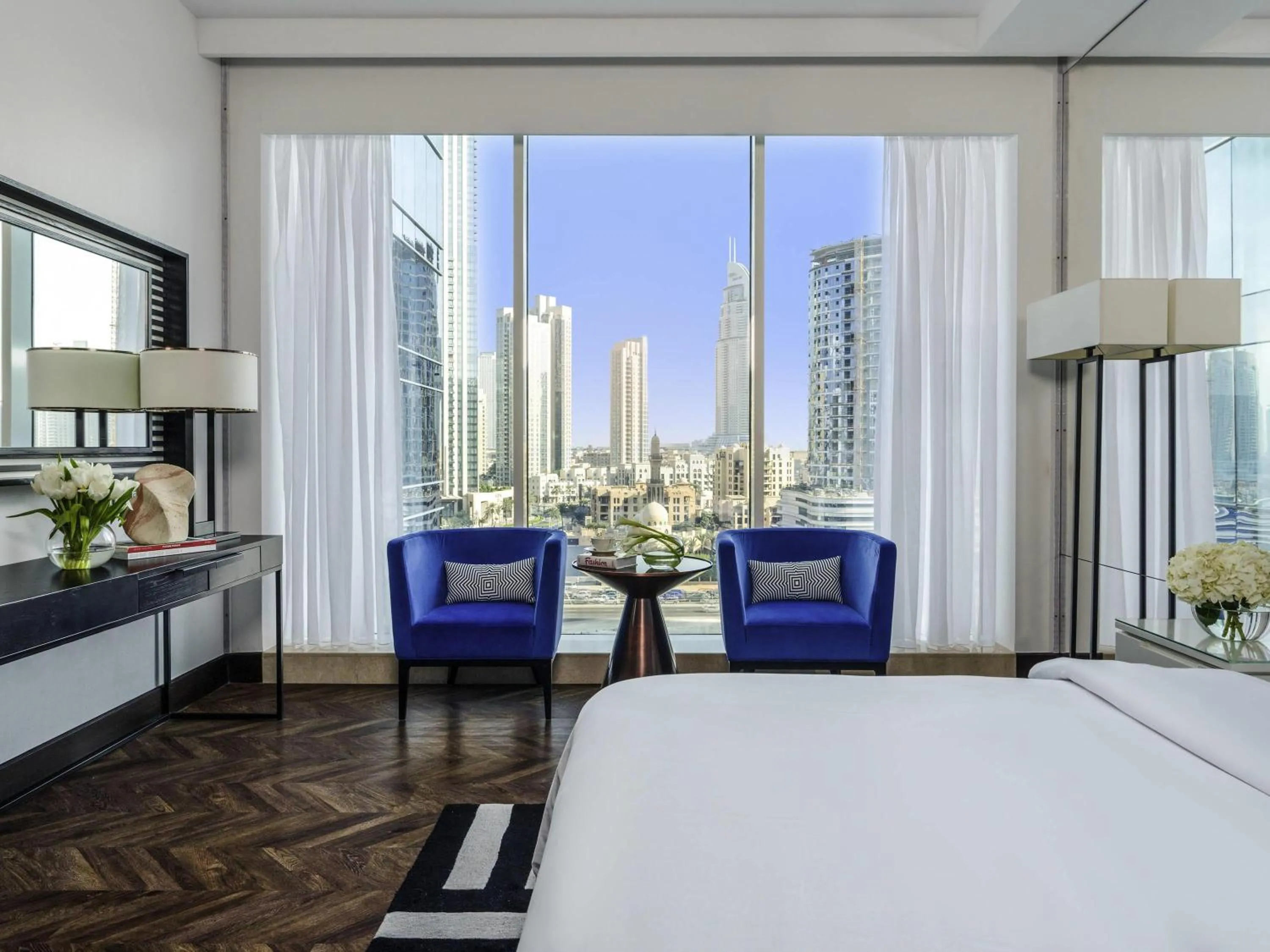 Executive King Room with Burj Khalifa View in Pullman Dubai Downtown