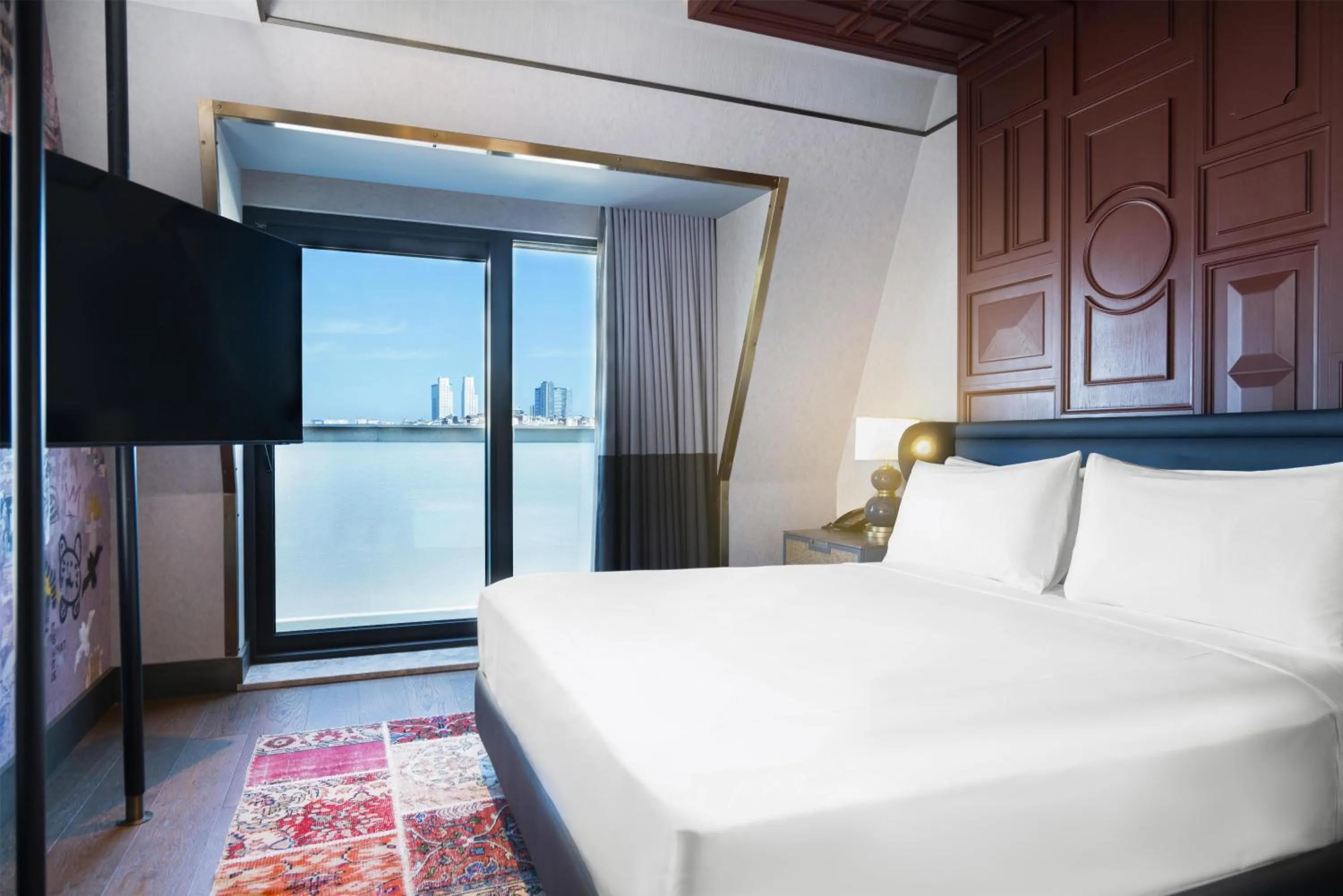 One-Bedroom King Suite with Terrace in Canopy By Hilton Istanbul Taksim