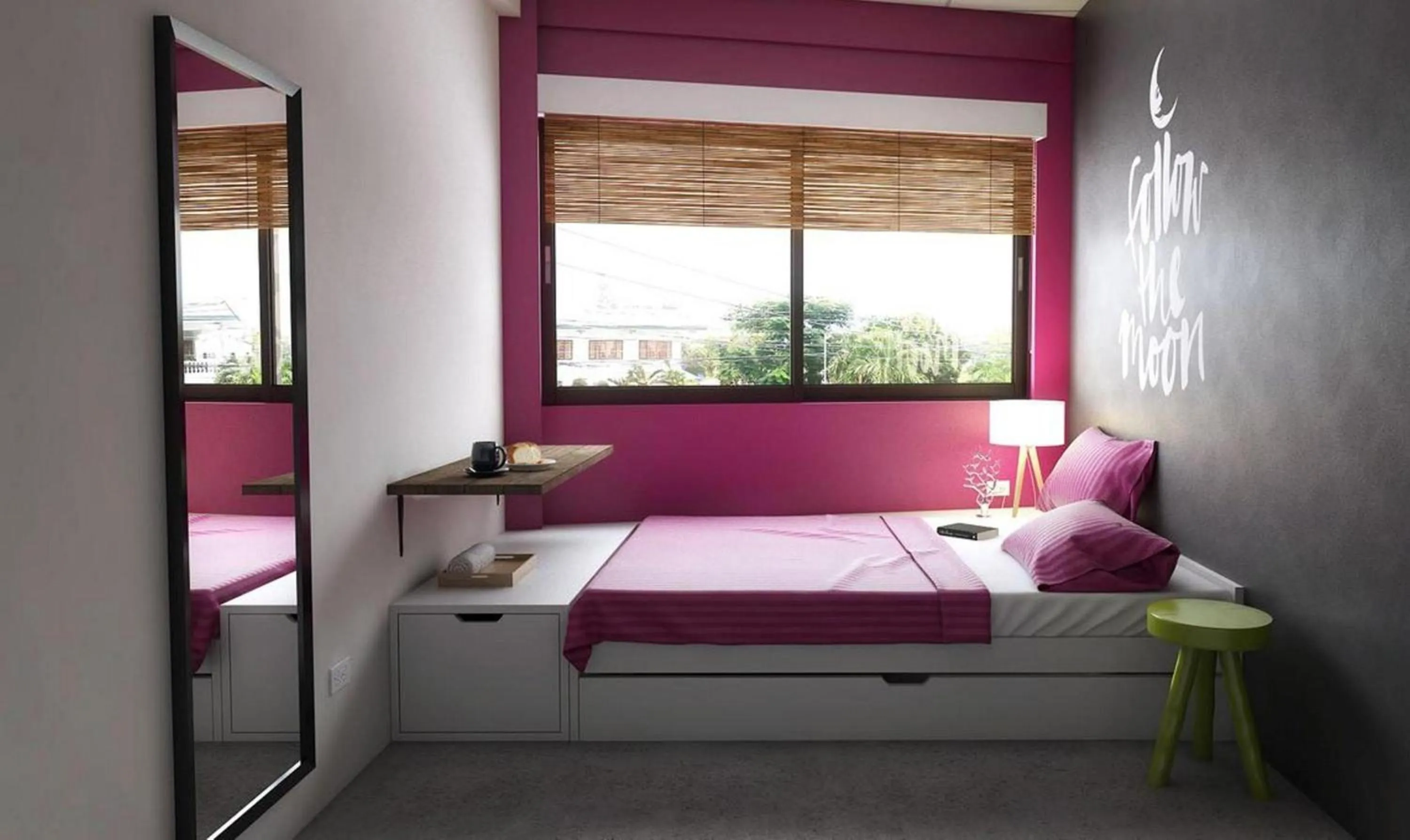 Budget Double Room in Moon Fools Hostel