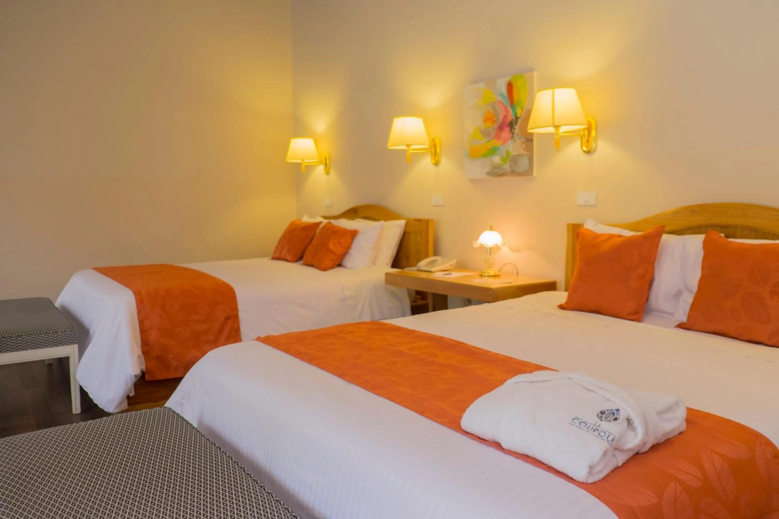 Twin Room in La Coupole Hotel