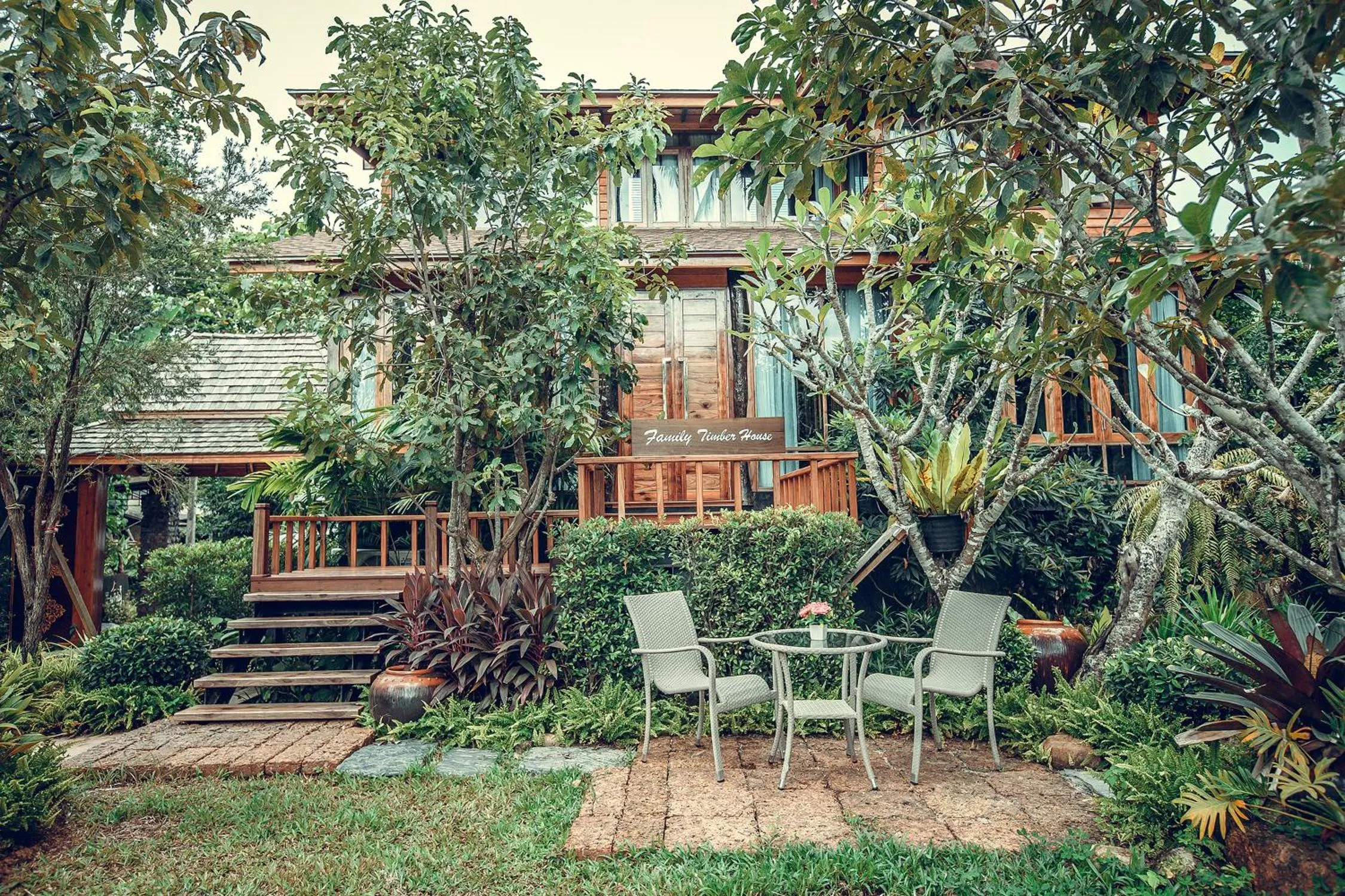 Family Room with Garden View in Andalay Beach Resort Koh Libong