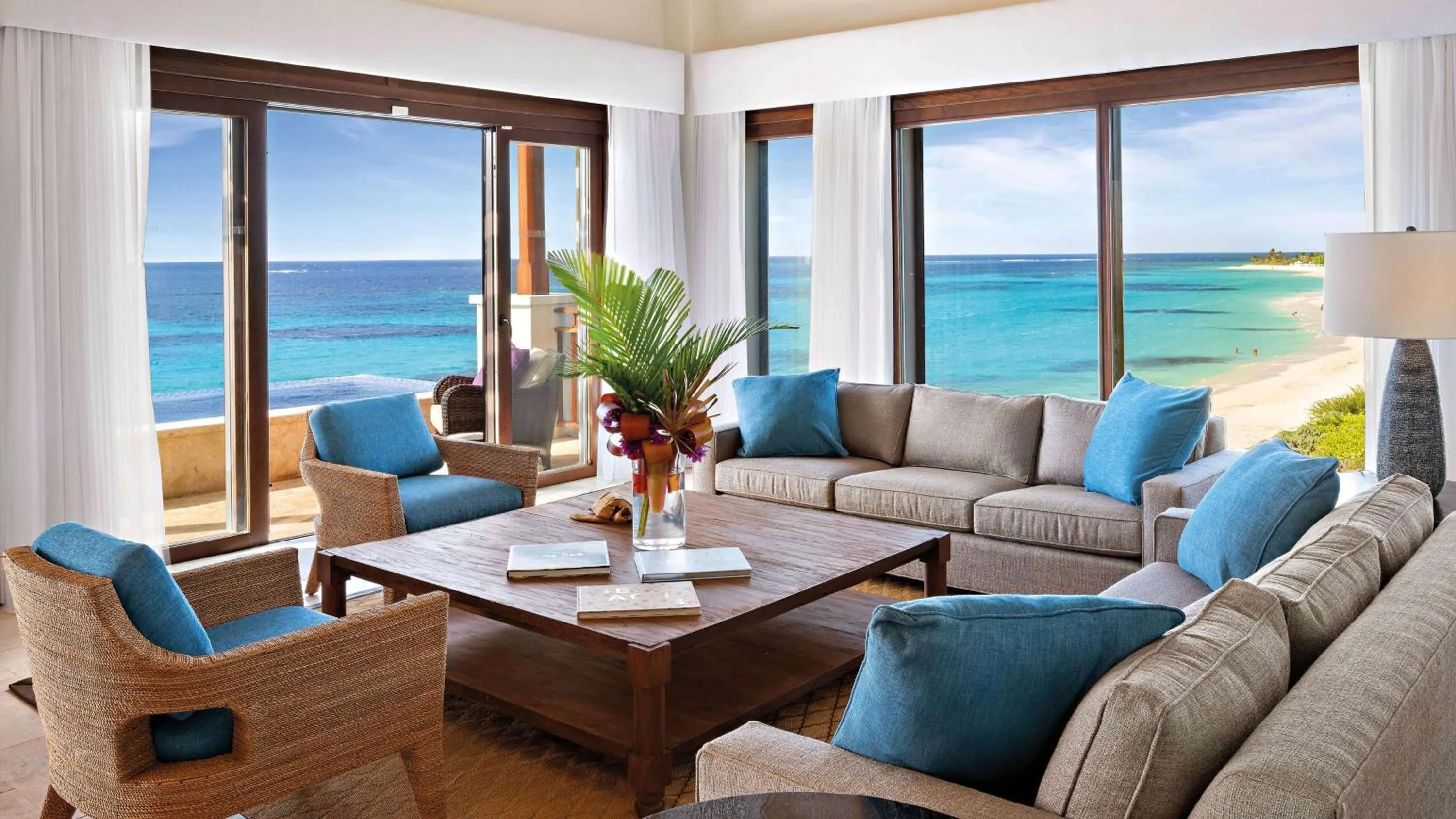 Beachfront Two-Bedroom Presidential Suite with Pool in Zemi Beach House, LXR Hotels & Resorts