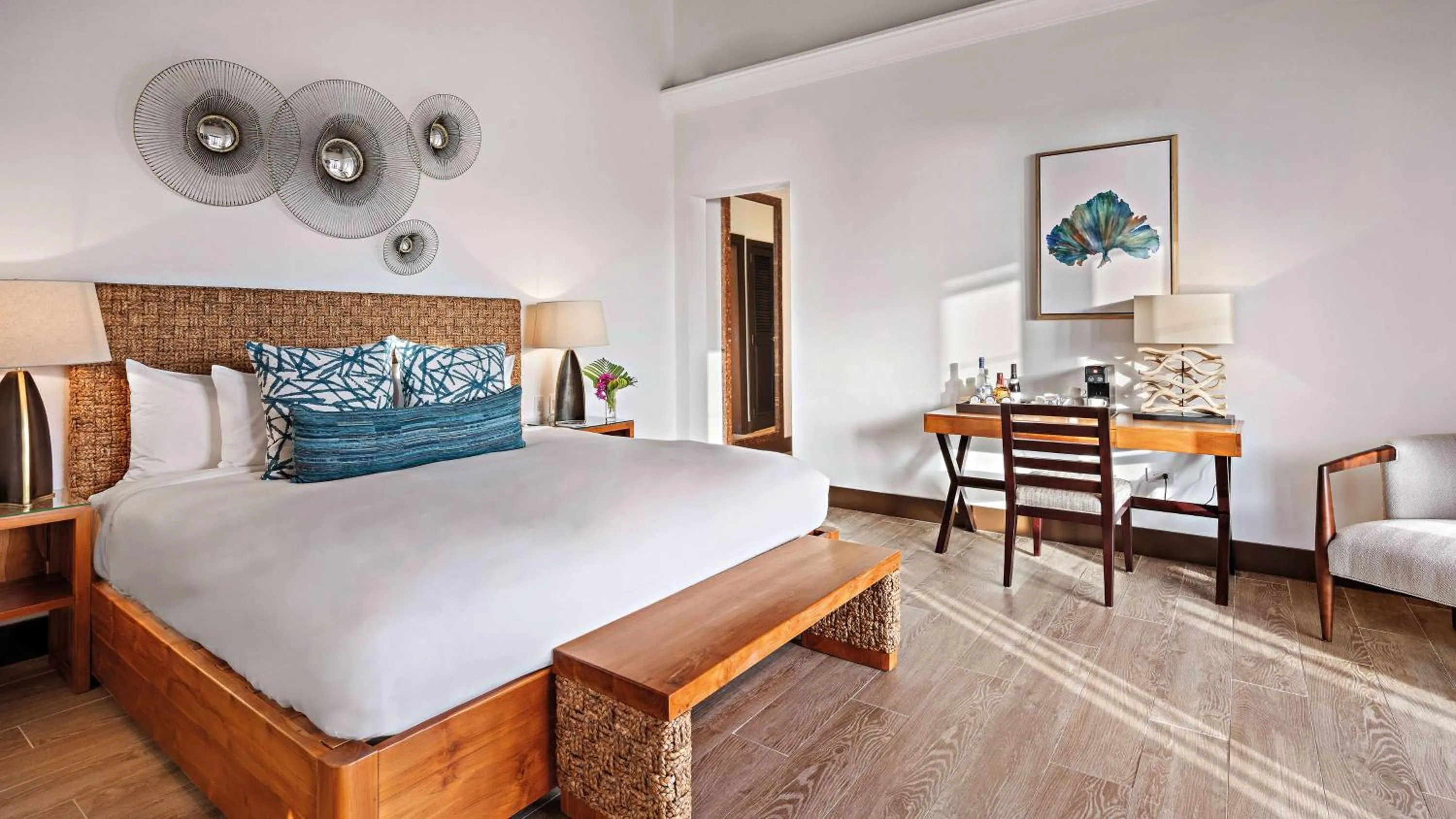 Deluxe King Room with Balcony and Garden View in Zemi Beach House, LXR Hotels & Resorts