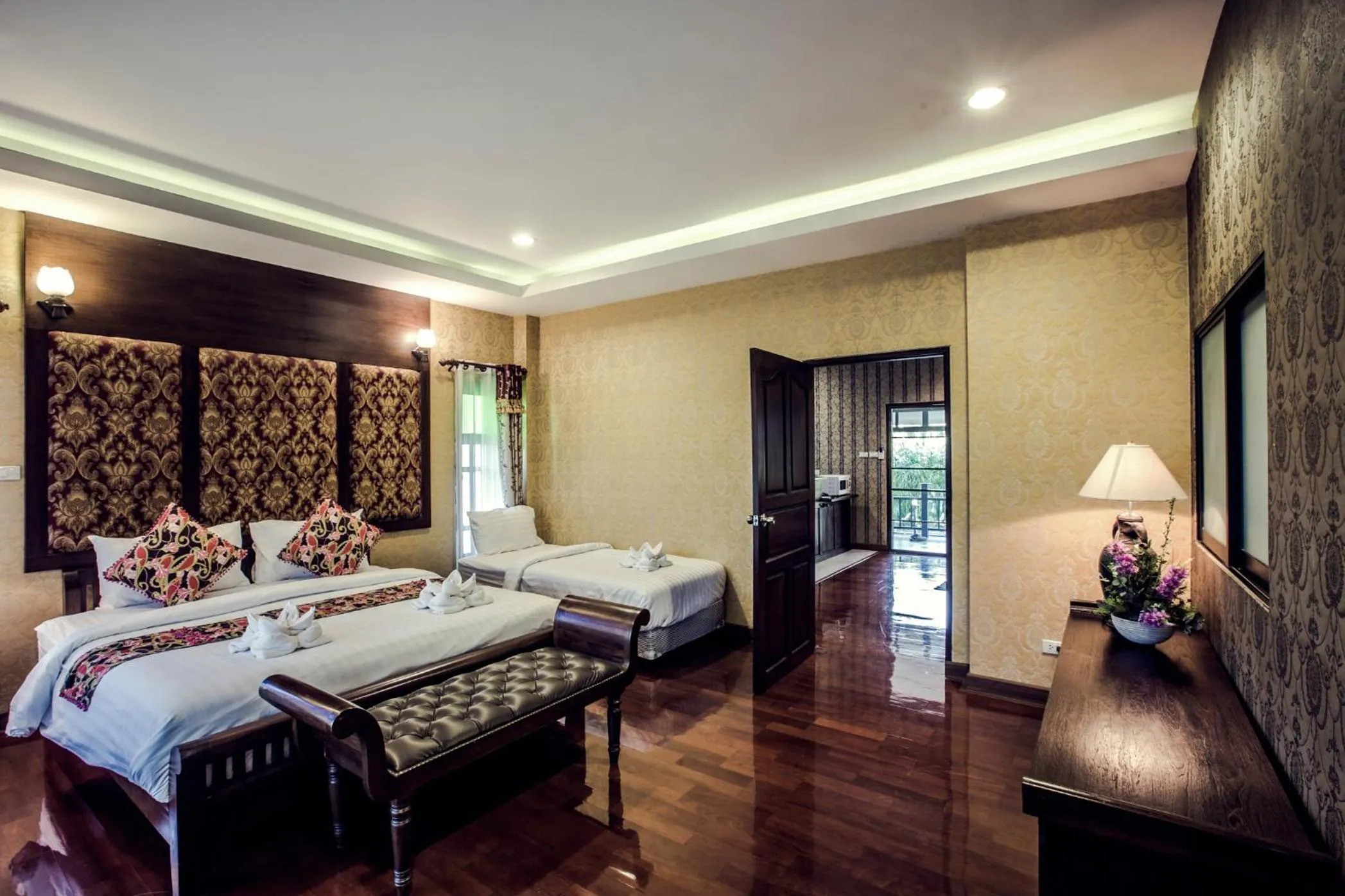 Family Room with Bath in Buraphat Resort