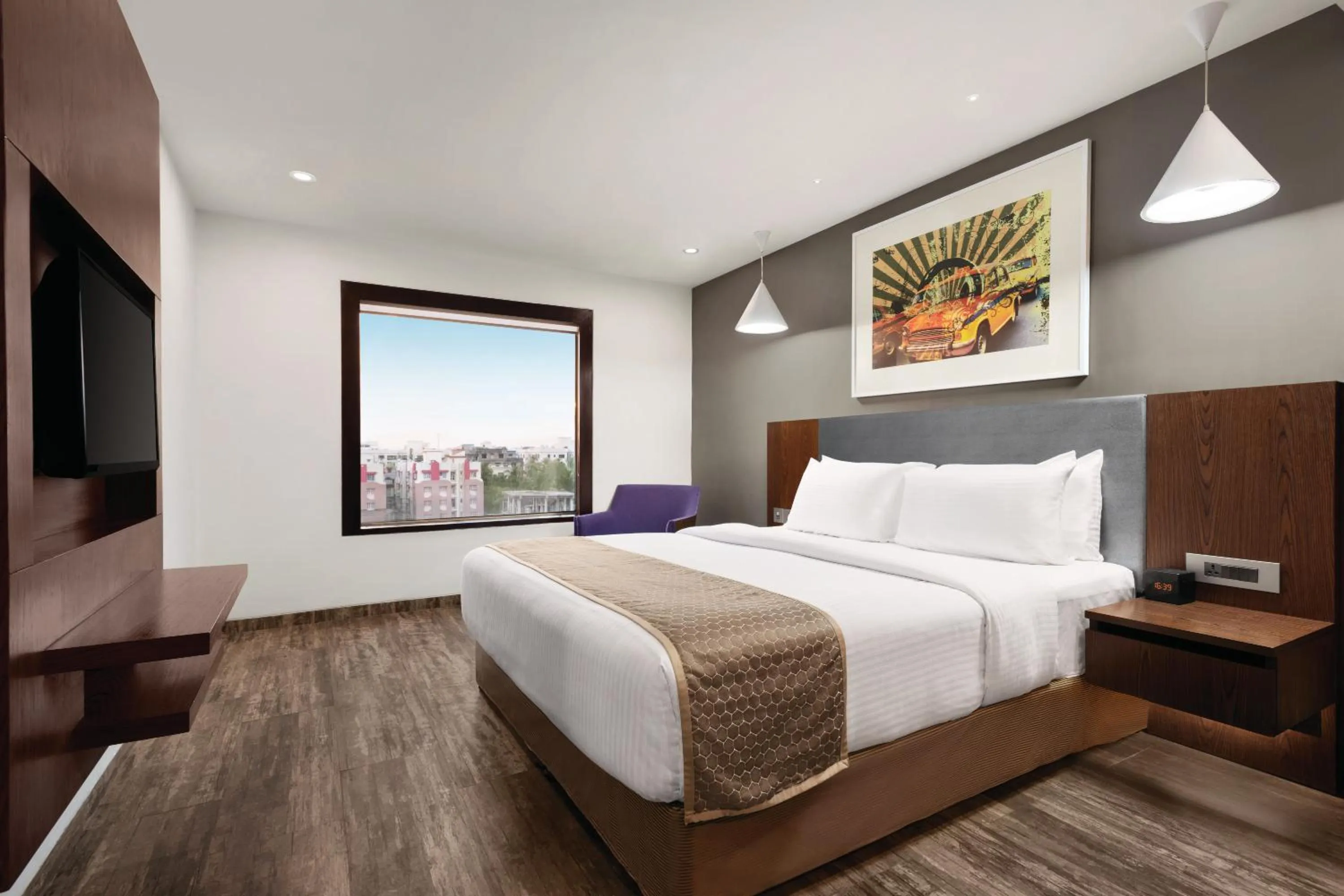 Premier Queen Room - single occupancy - Non-Smoking with 20% discount on F&B and 15% on Spa in Howard Johnson by Wyndham, Kolkata Airport