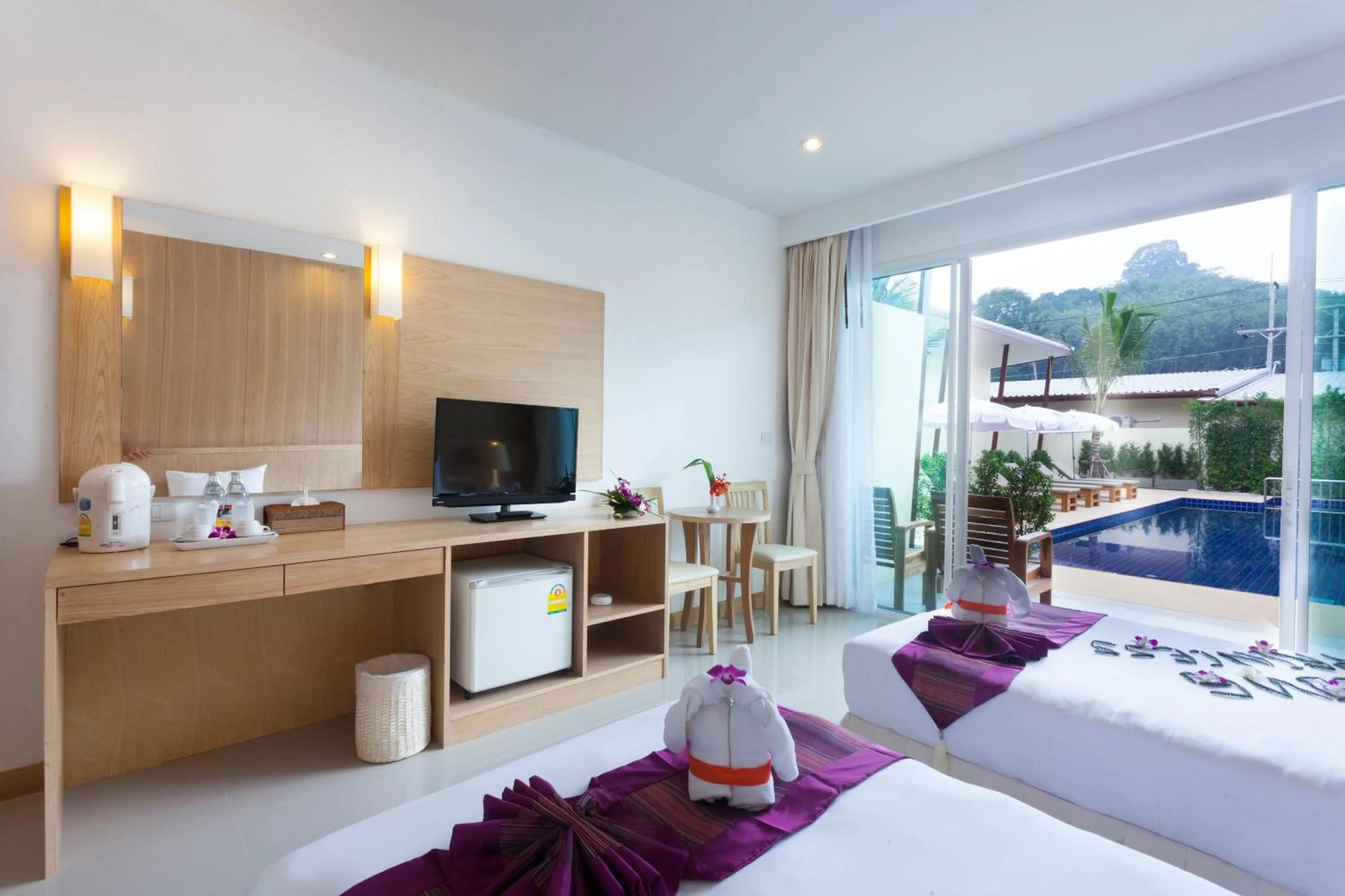 Deluxe Twin Room in Chalong Princess Pool Villa Resort SHA EXTRA PLUS