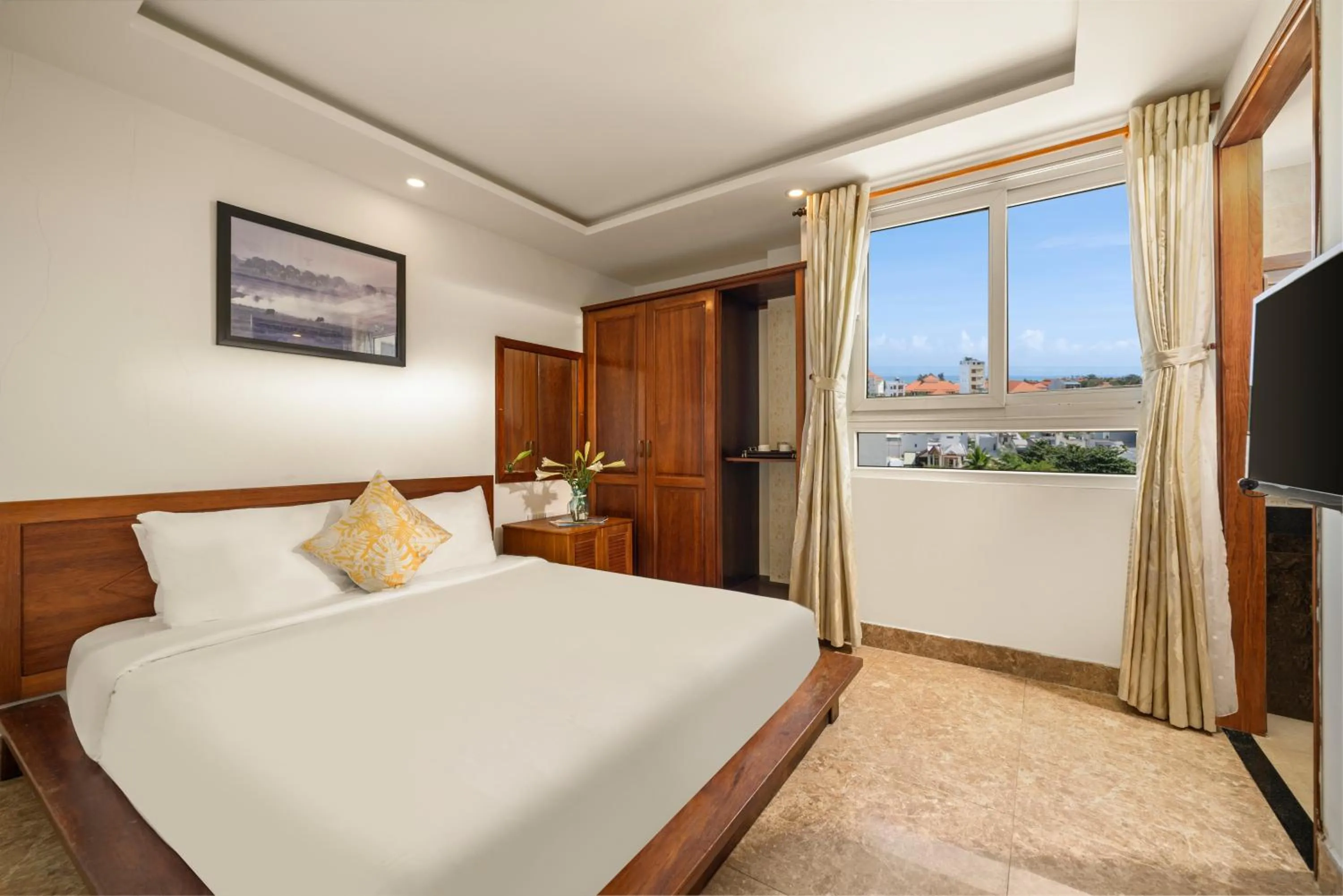 Superior Double Room with Sea View in Titan Hotel Da Nang