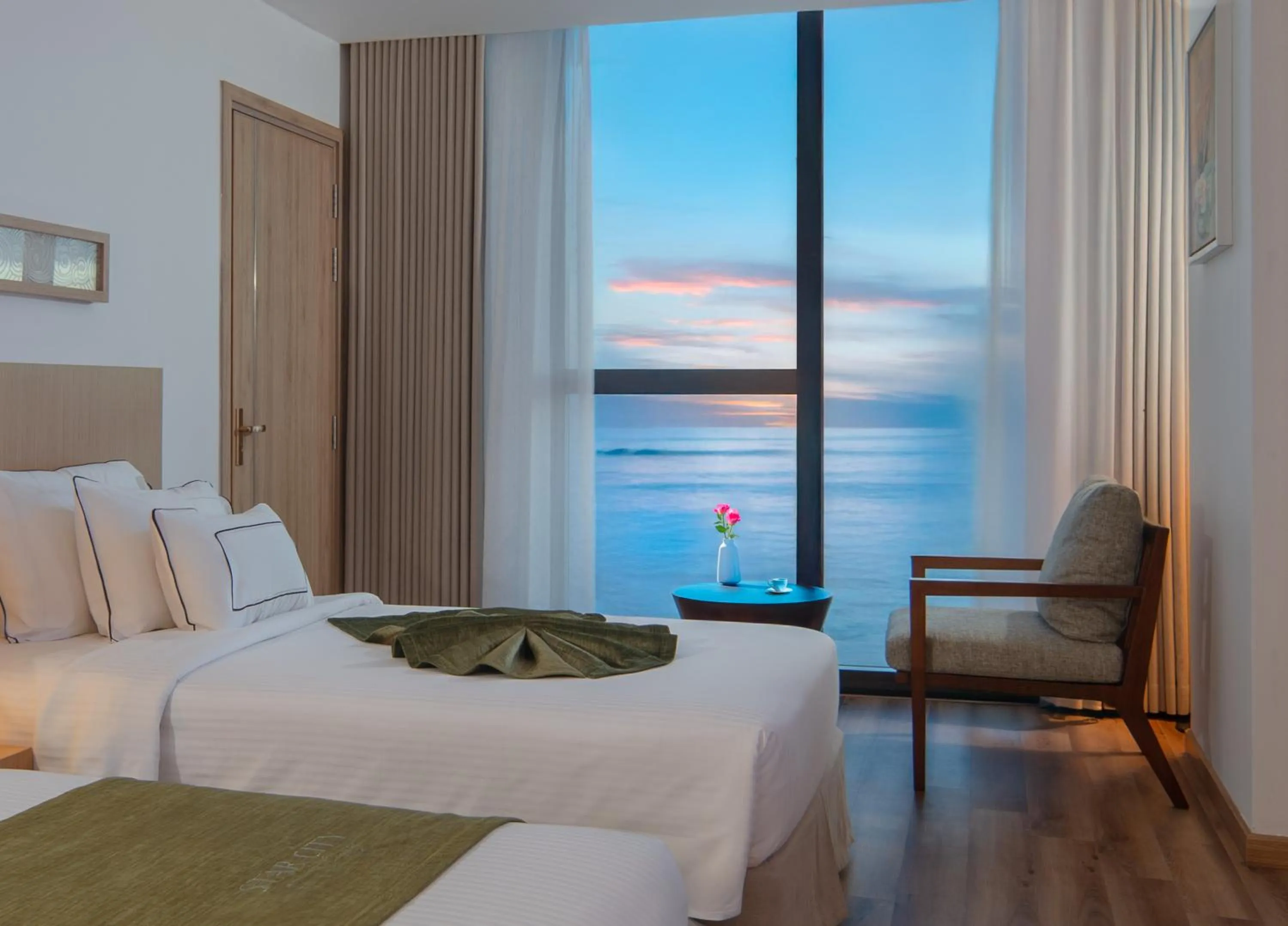 Family Room with Sea View in Starcity Hotel & Condotel Beachfront Nha Trang