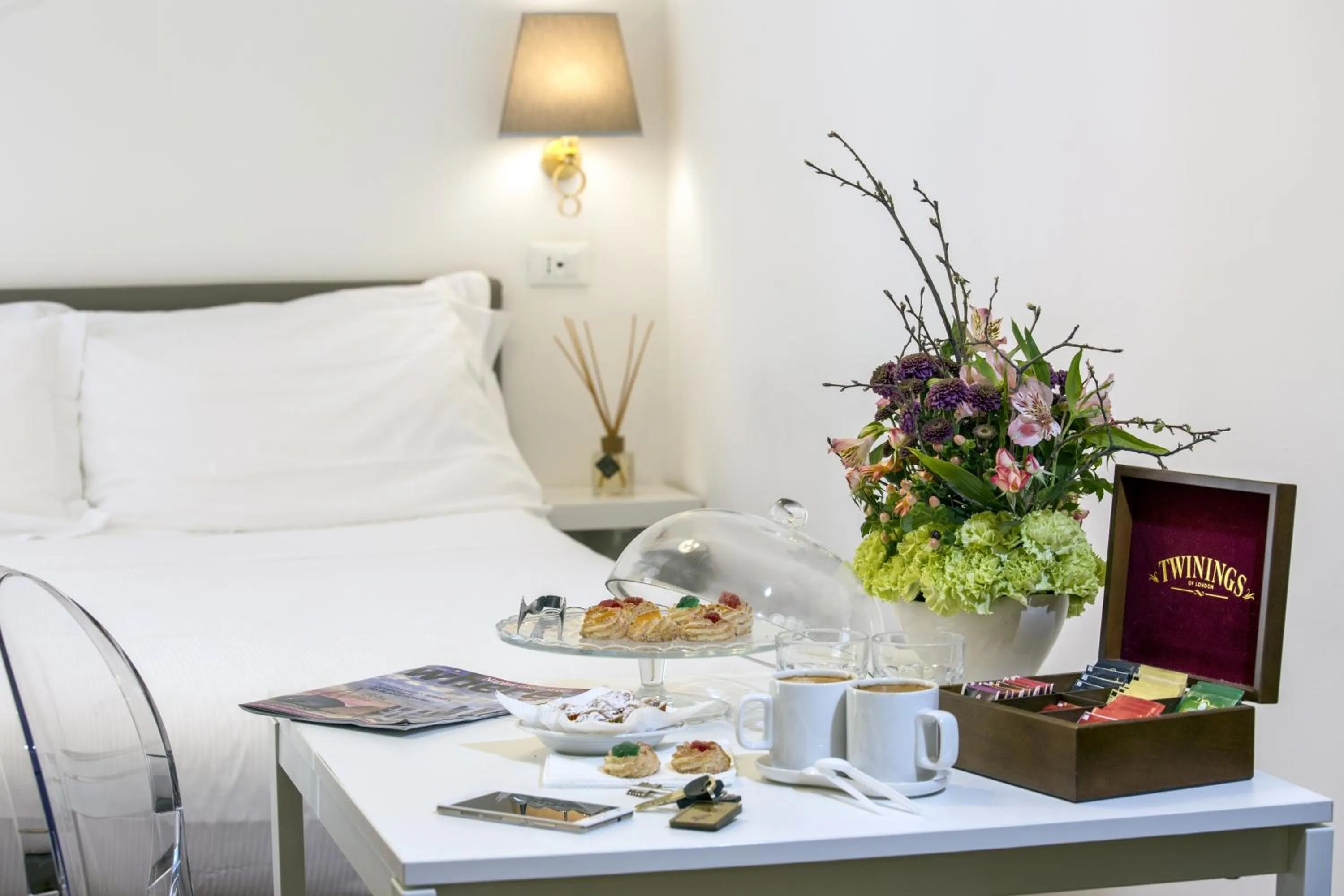 Superior Double Room with Balcony in Napoli Class