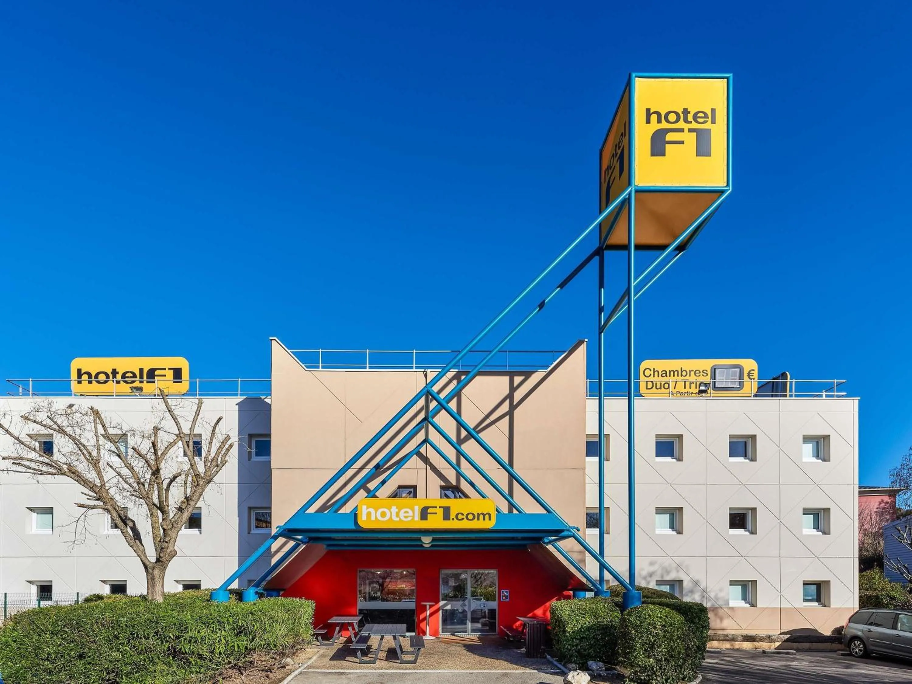 Tandem Room with Shared Bathroom in HotelF1 Perpignan Sud