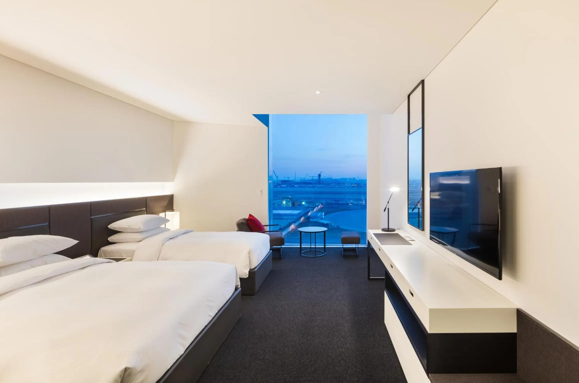 Deluxe Family Room with Airport View in Hotel Ora Incheon