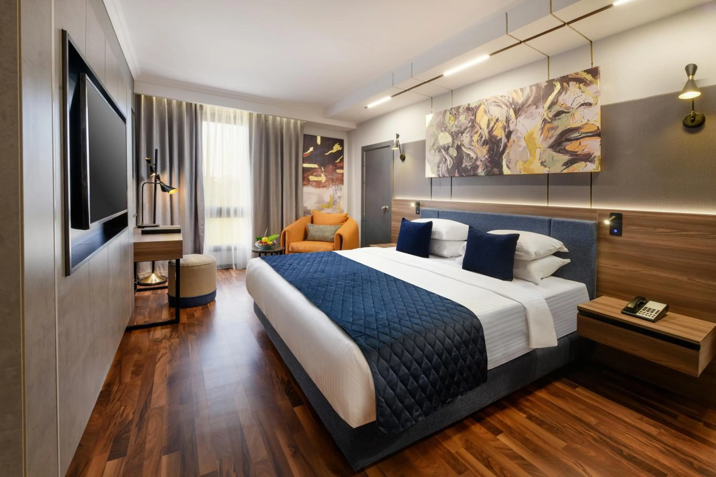 Premium King Room With 24/7 Butler Lounge Access - single occupancy in Le Passage Cairo Hotel & Casino