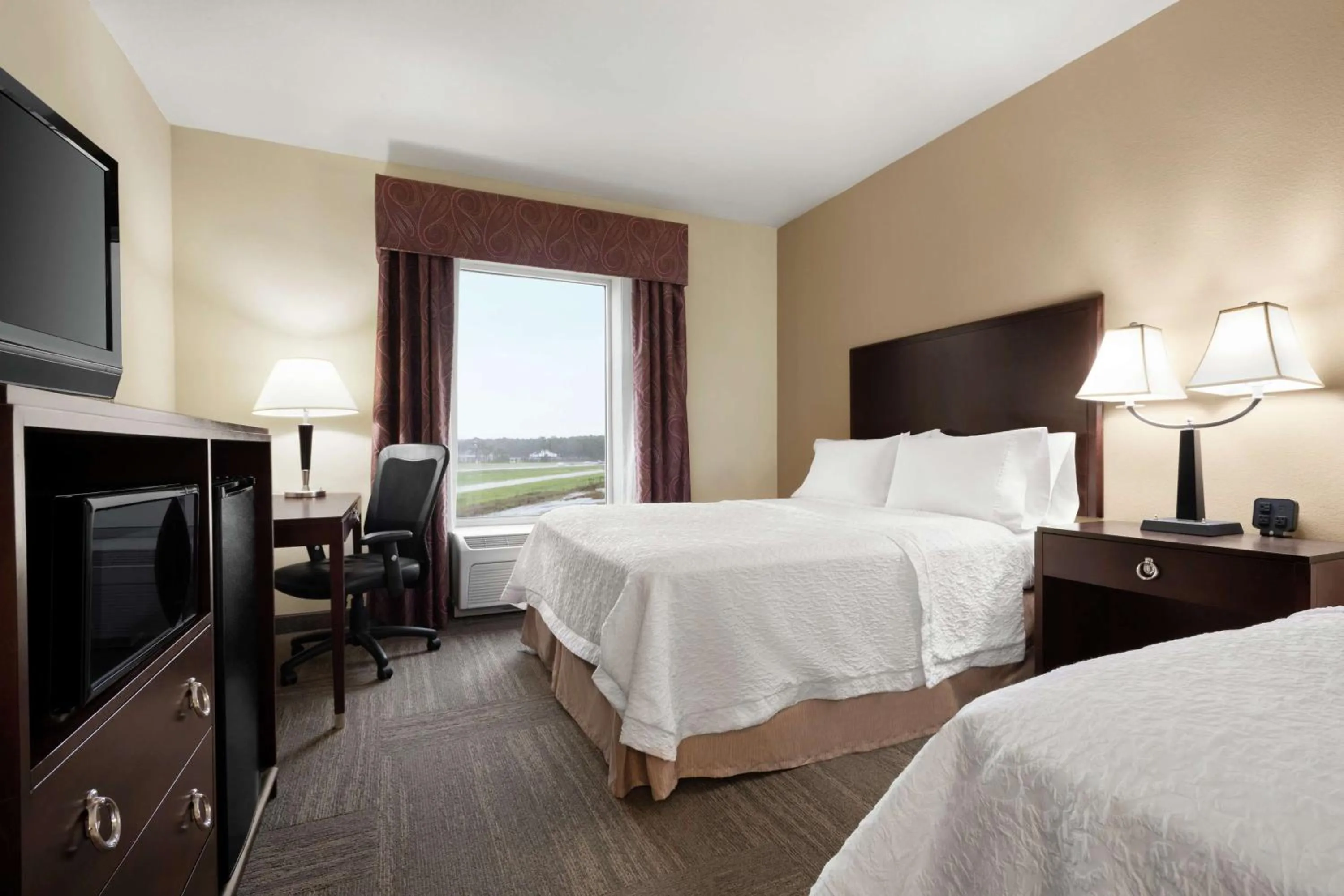 Room with Two Queen Beds - Non-Smoking in Hampton Inn & Suites Brunswick