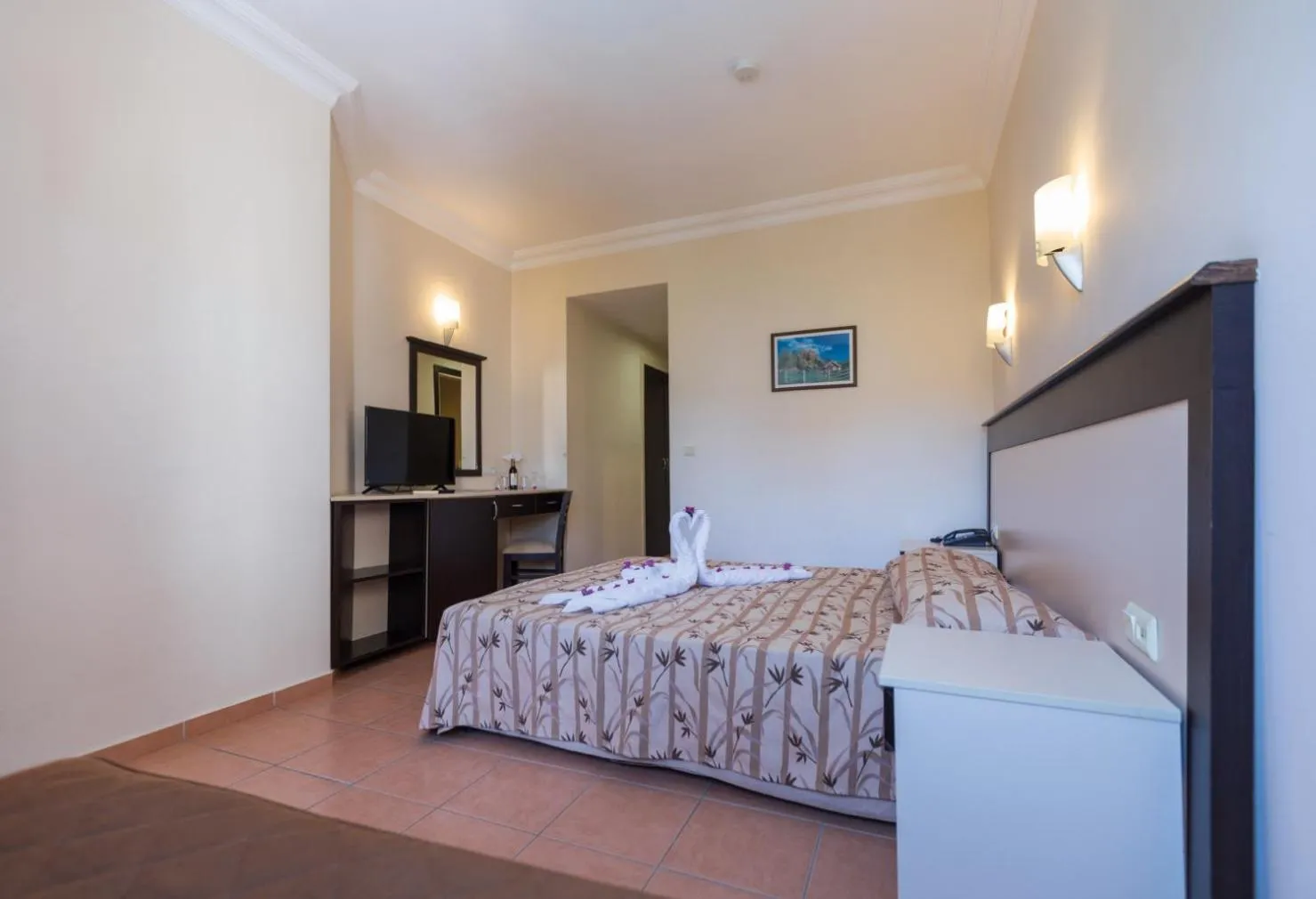 Double Room with Balcony (2 Adults + 1 Child) in Helios Hotel