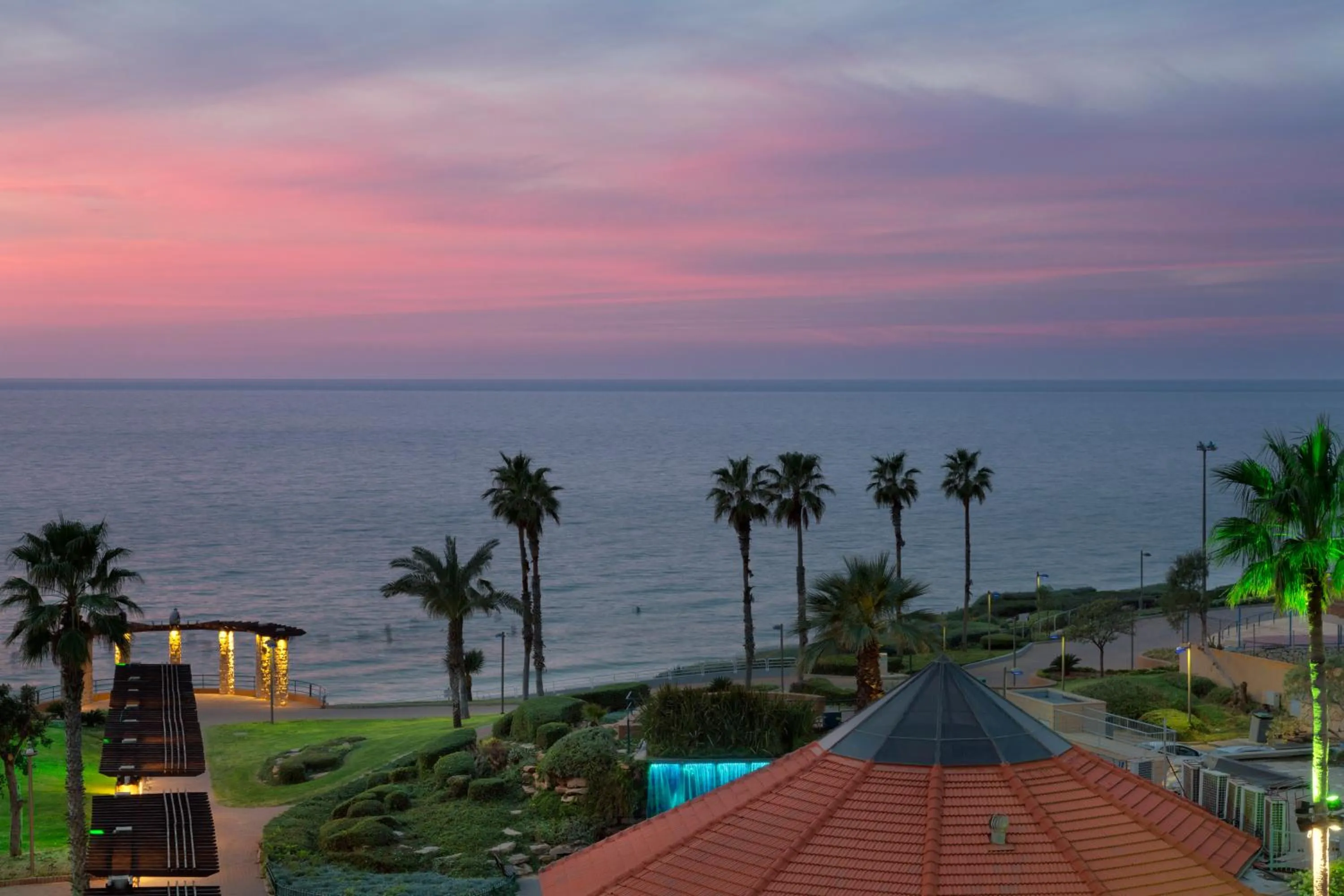Executive King Balcony with Sea View in David Tower Hotel Netanya by Prima Hotels - 16 years Plus