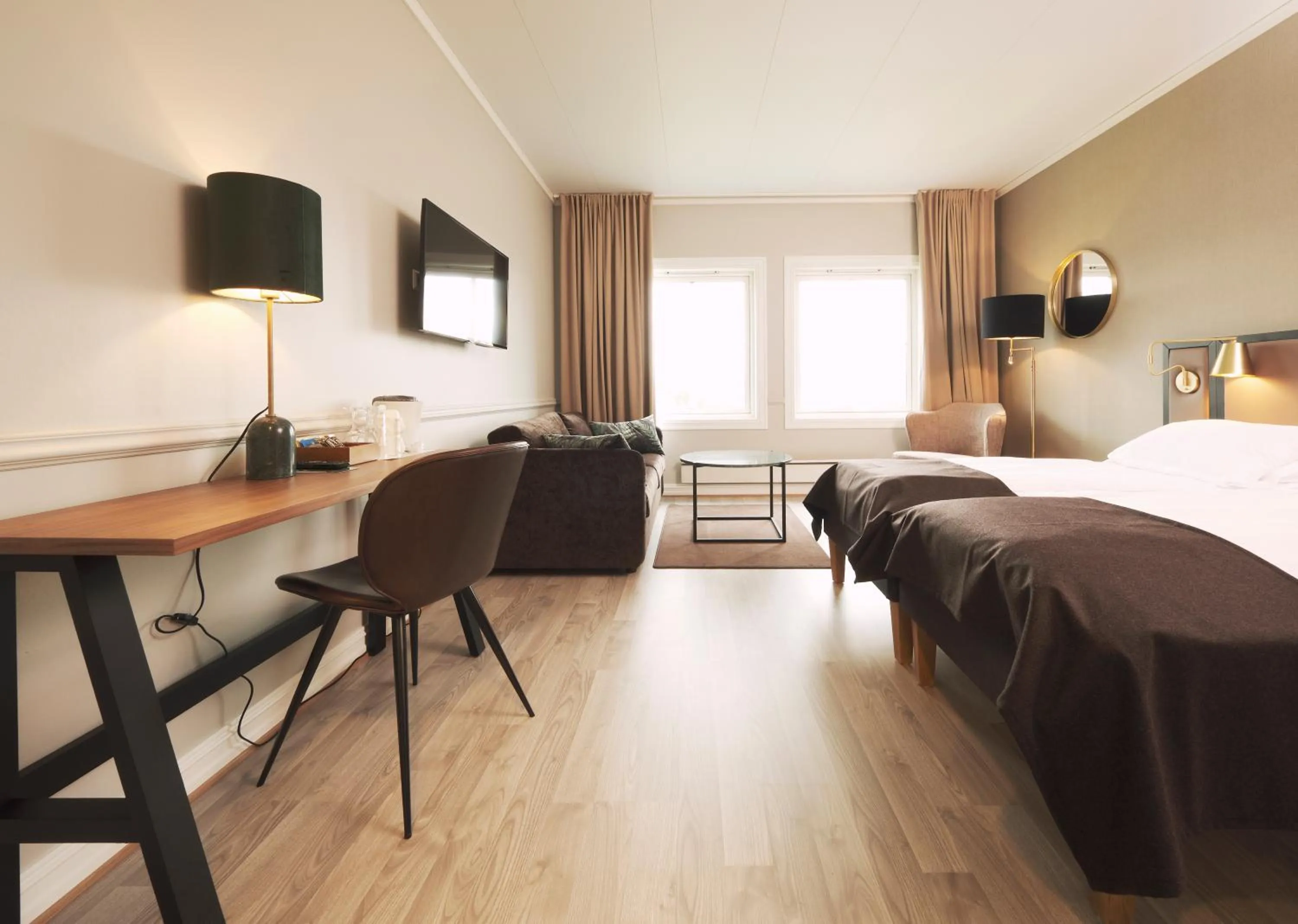 Superior Double Room with direct pool access - single occupancy in Røros Hotell - Bad & Velvære