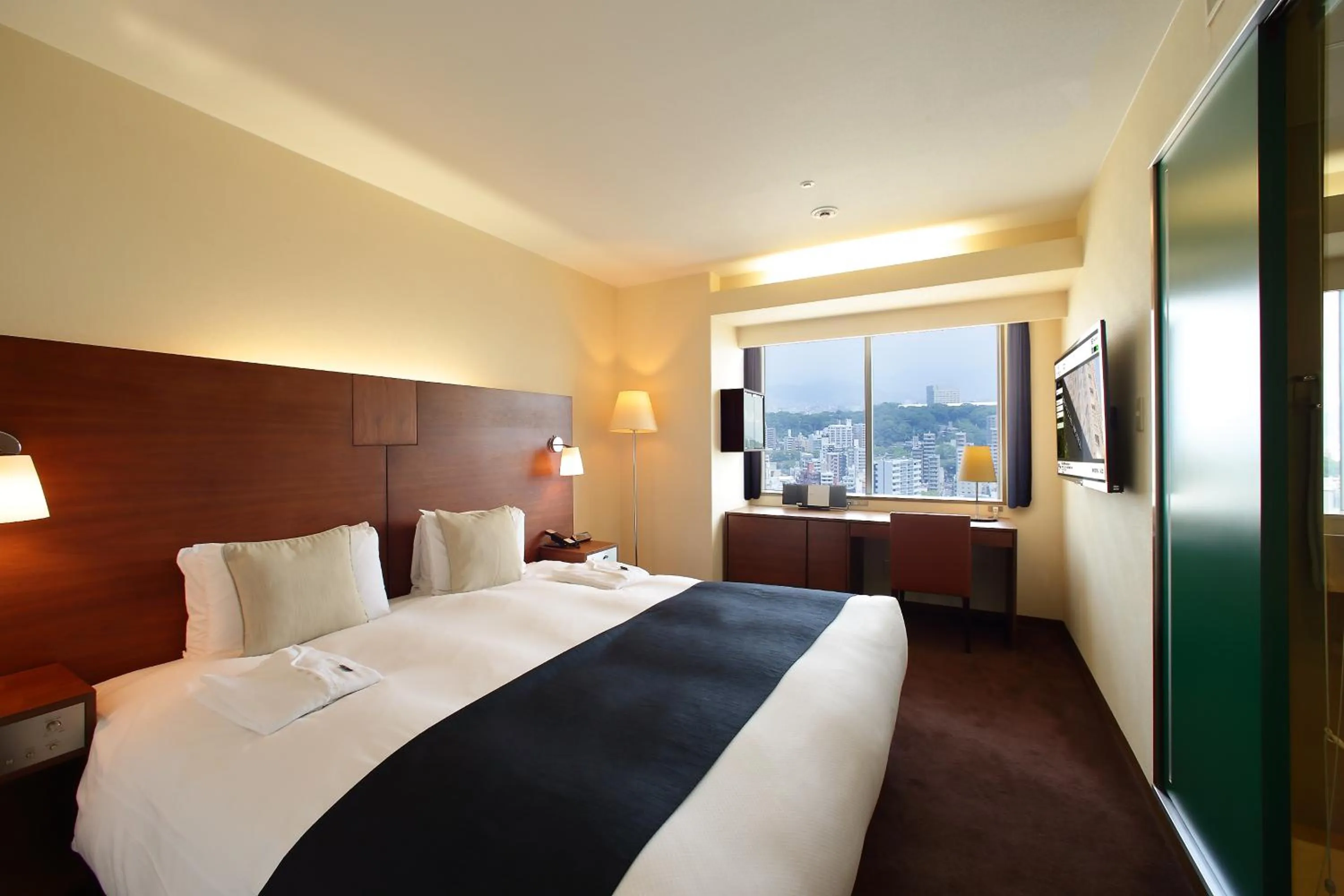 Executive Queen Room High Floor 21㎡ - single occupancy - Non-Smoking in Oriental Hotel Hiroshima