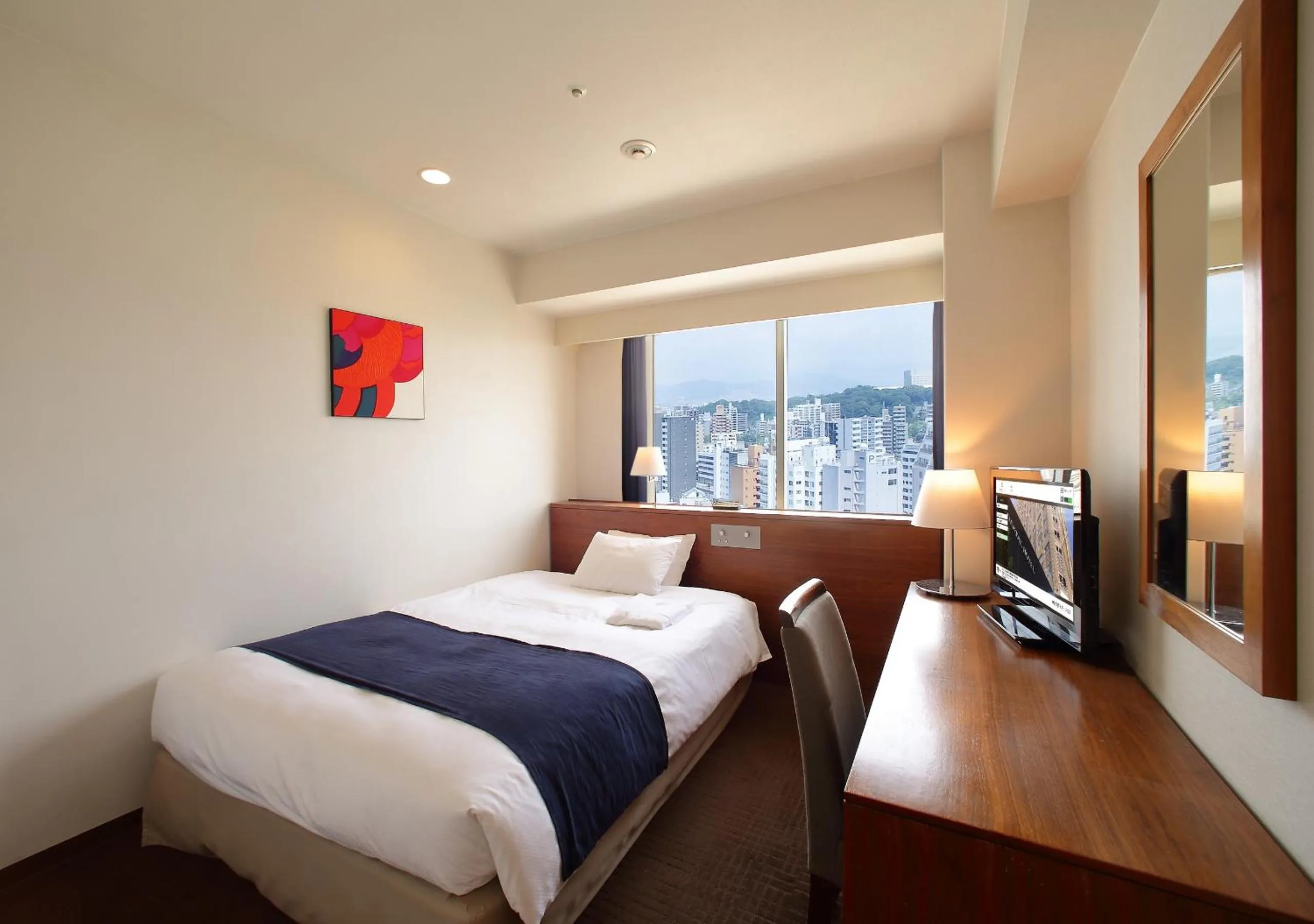 Stylish Semi Double Room 15㎡ - single occupancy - Non Smoking in Oriental Hotel Hiroshima