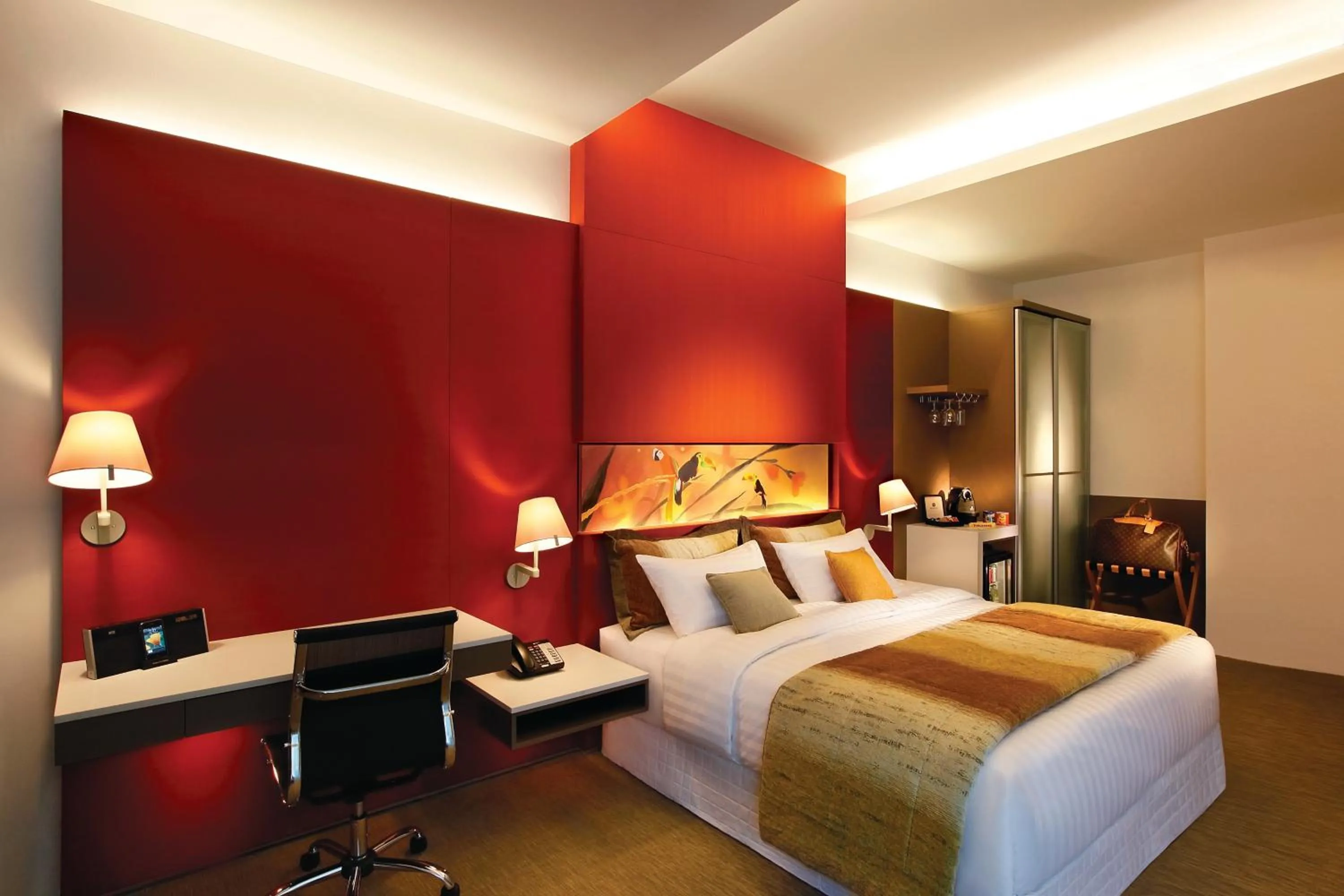 Premier King Room in D'Hotel Singapore managed by The Ascott Limited