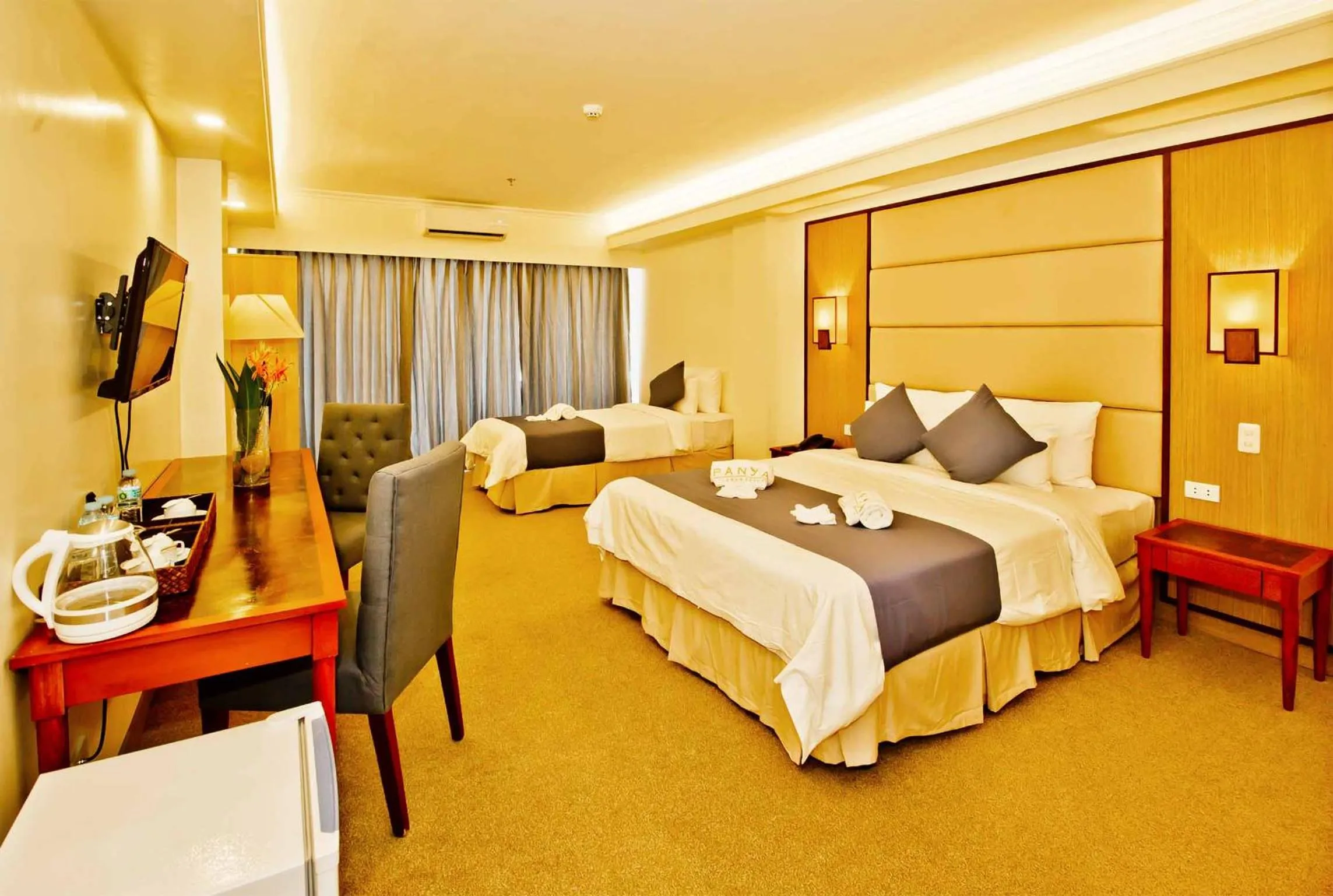 Deluxe Triple Room in Panja Resort Palawan