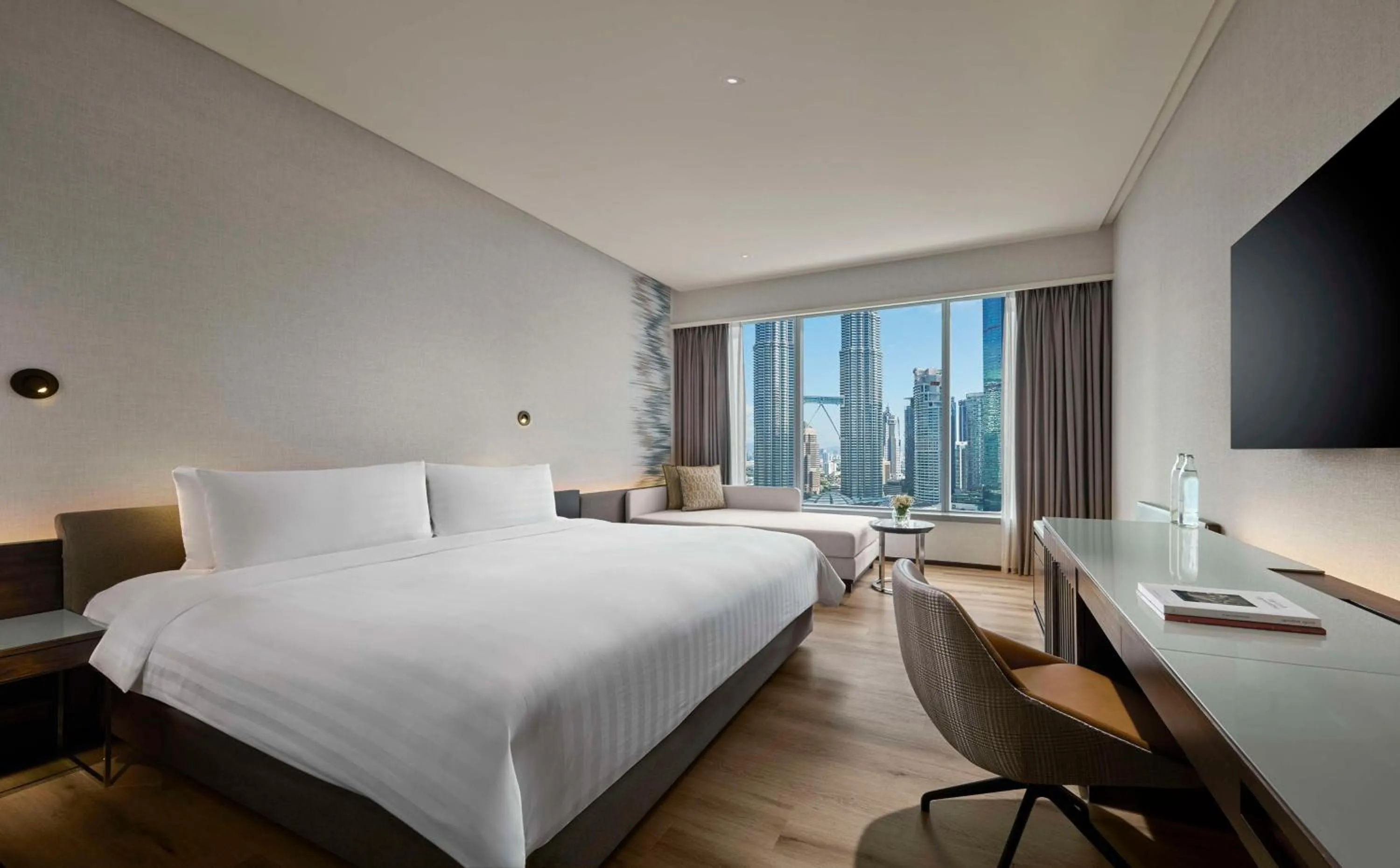 Deluxe Twin Towers View Room (Newly Refurbished) in Traders Hotel, Kuala Lumpur