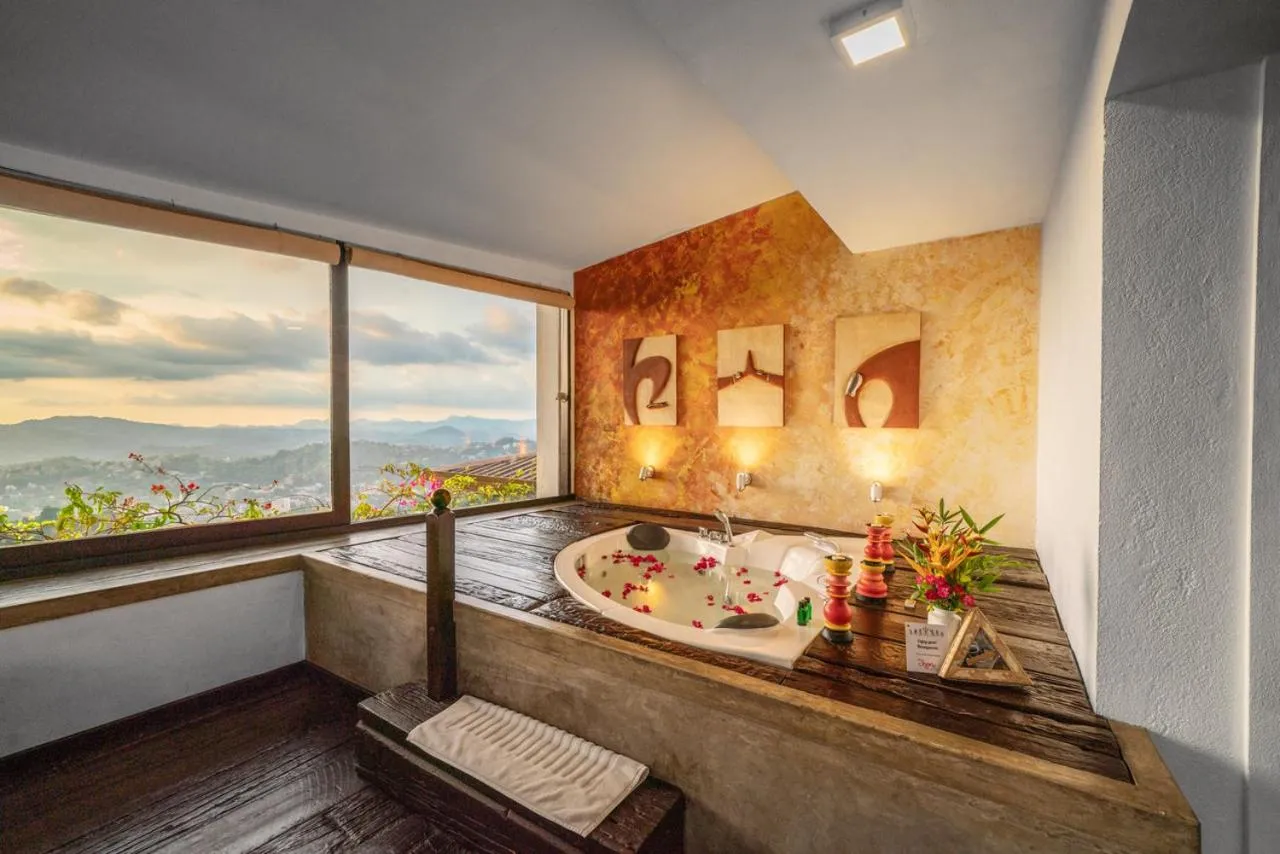 Luxury Mountain View Suite with Jacuzzi - 10% off on Award Winning Cocktails & Selected Wines, Steam Room & Sauna Access in The Theva Residency