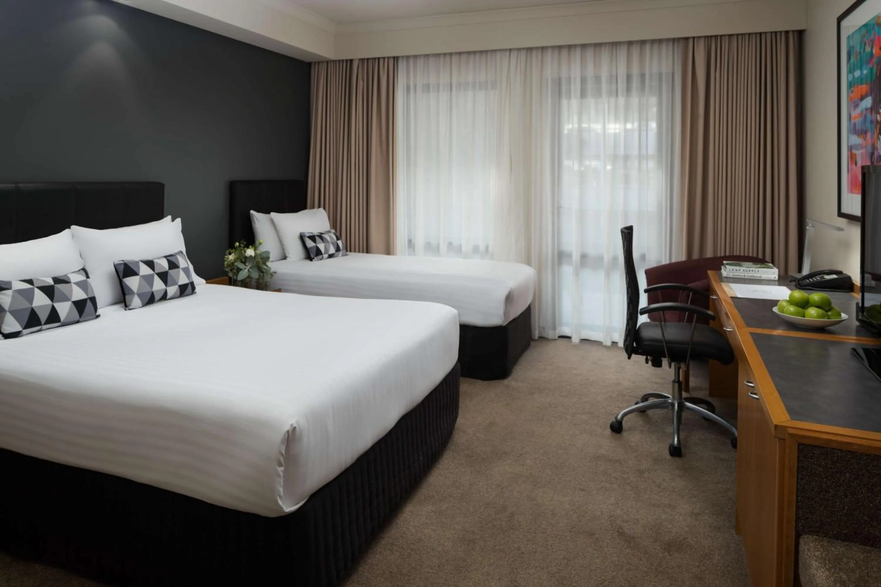 Superior Twin Room in Esplanade Hotel Fremantle - by Rydges