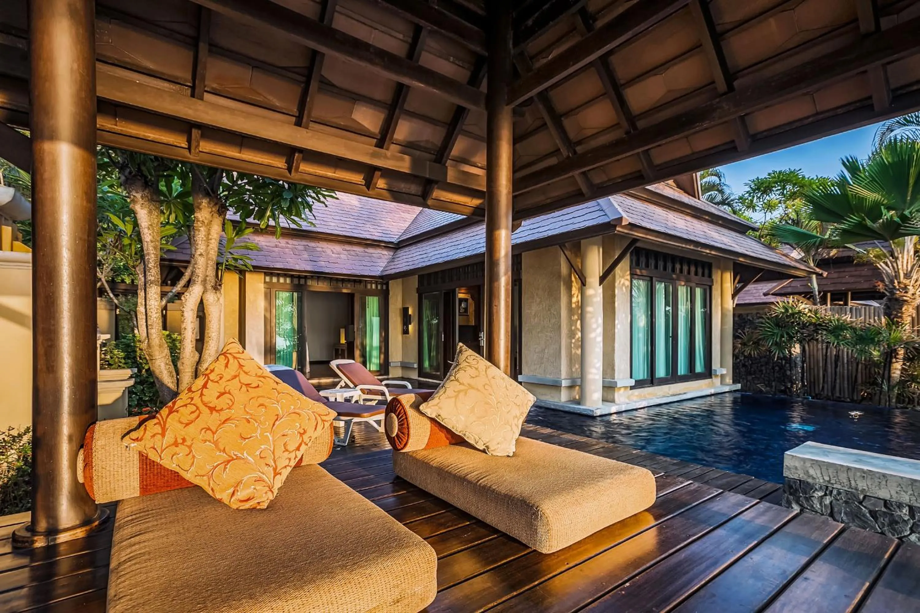 Beachfront Pool Villa Suites in Nora Beach Resort & Spa - SHA Extra Plus