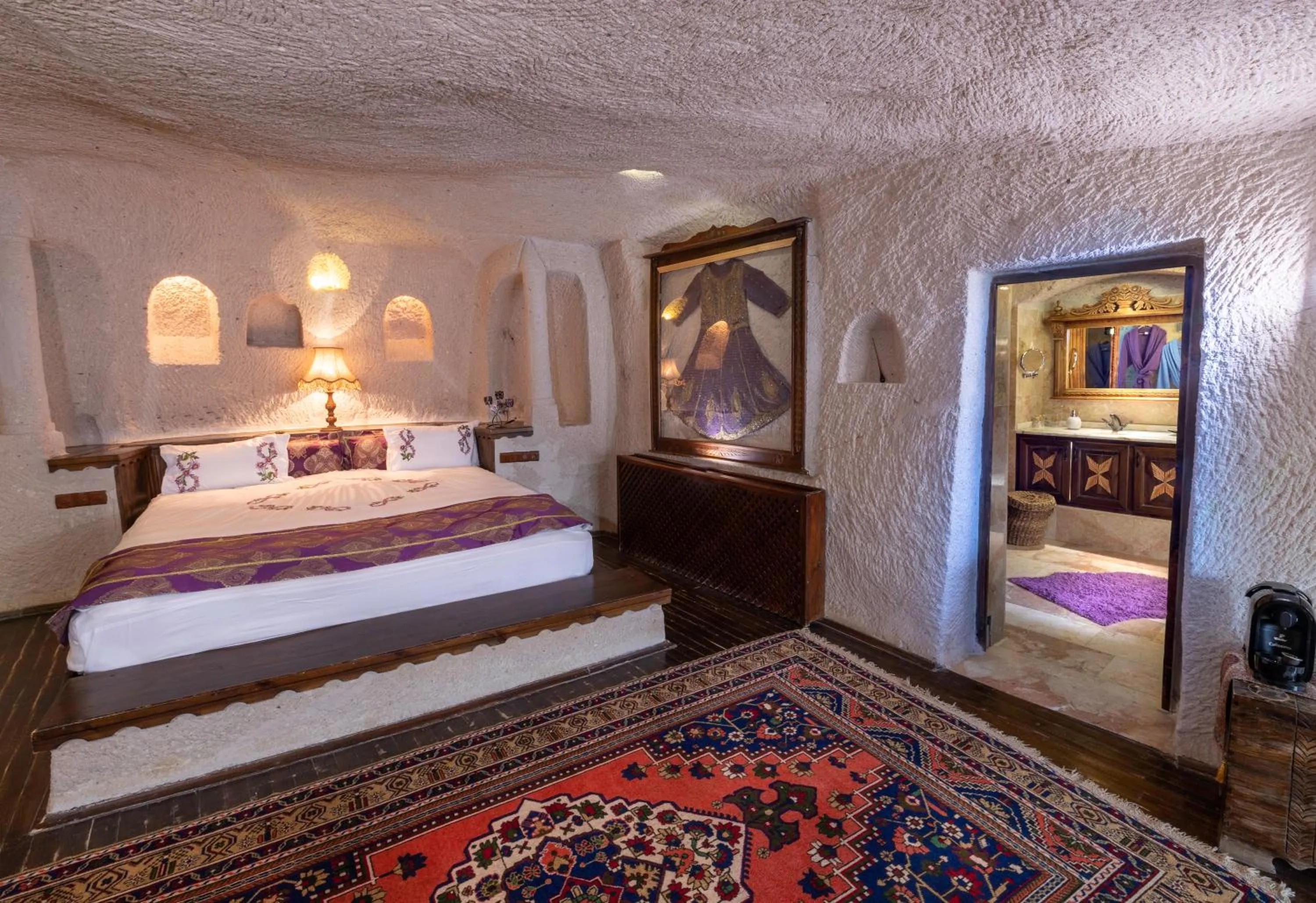 Junior Suite with Sauna in Cappadocia Gamirasu Cave Hotel