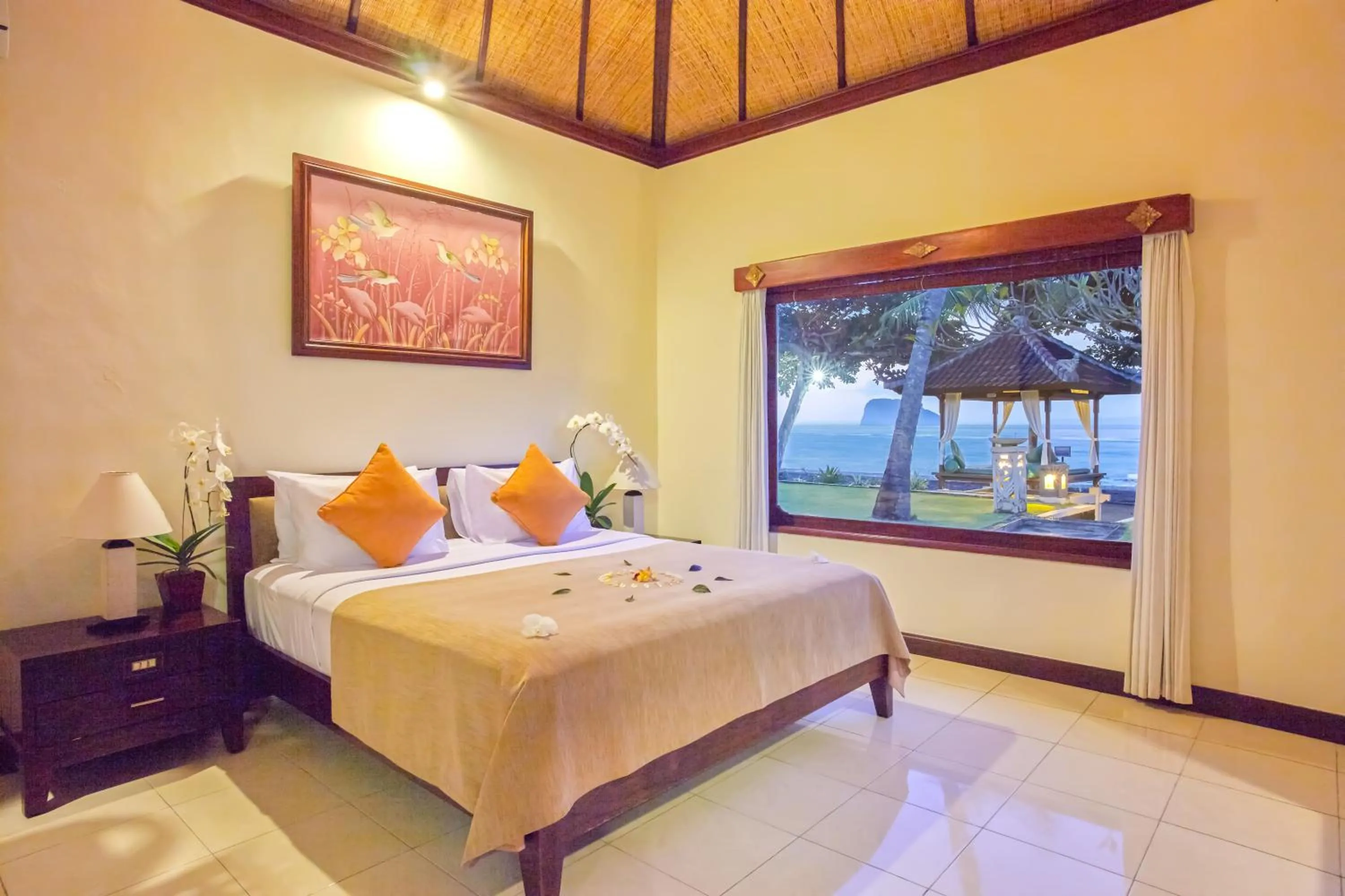 Double or Twin Room with Partial Sea View in Puri Bagus Candidasa