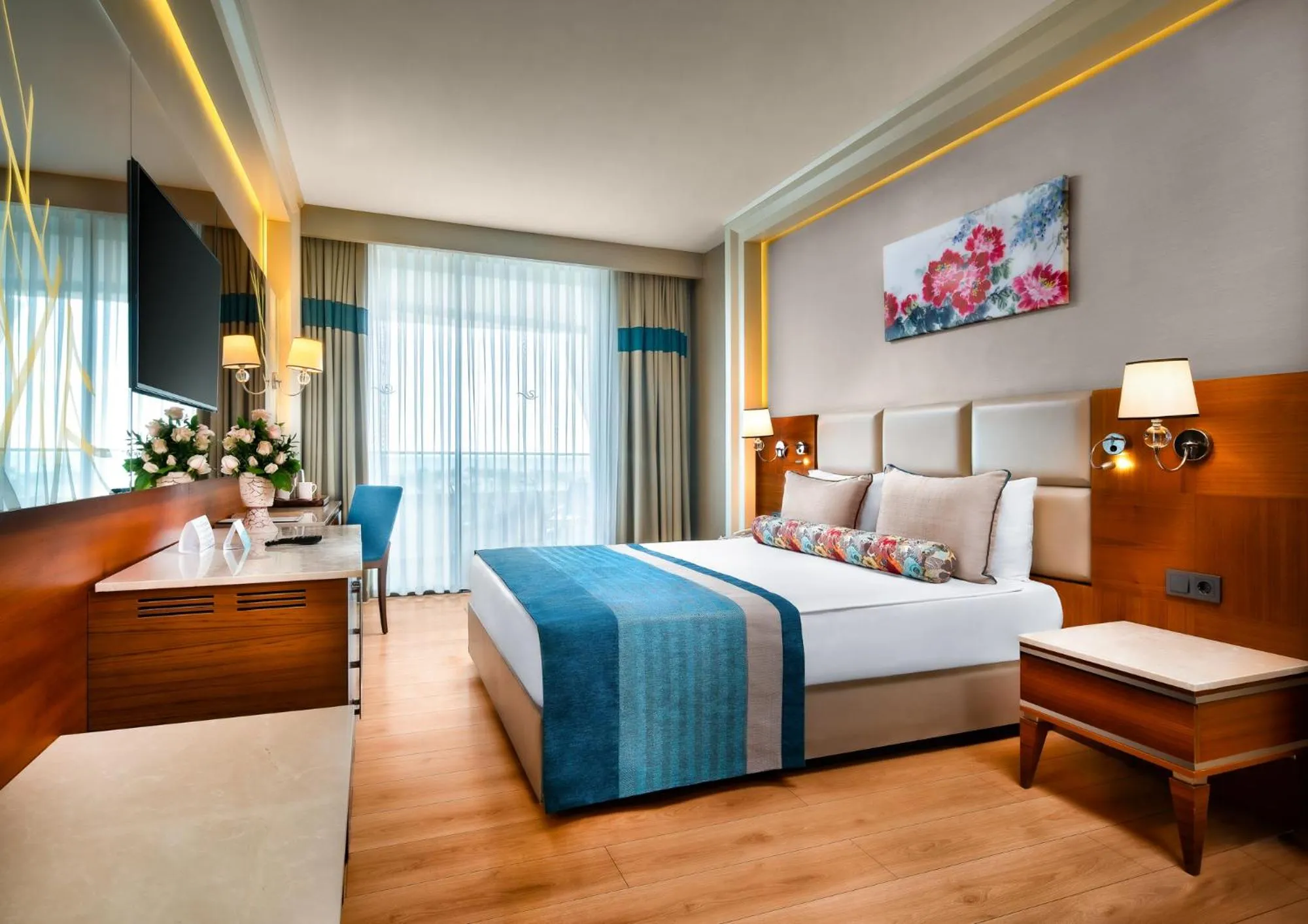 Double or Twin Room with Partial Sea View - single occupancy in Sensitive Premium Resort & Spa
