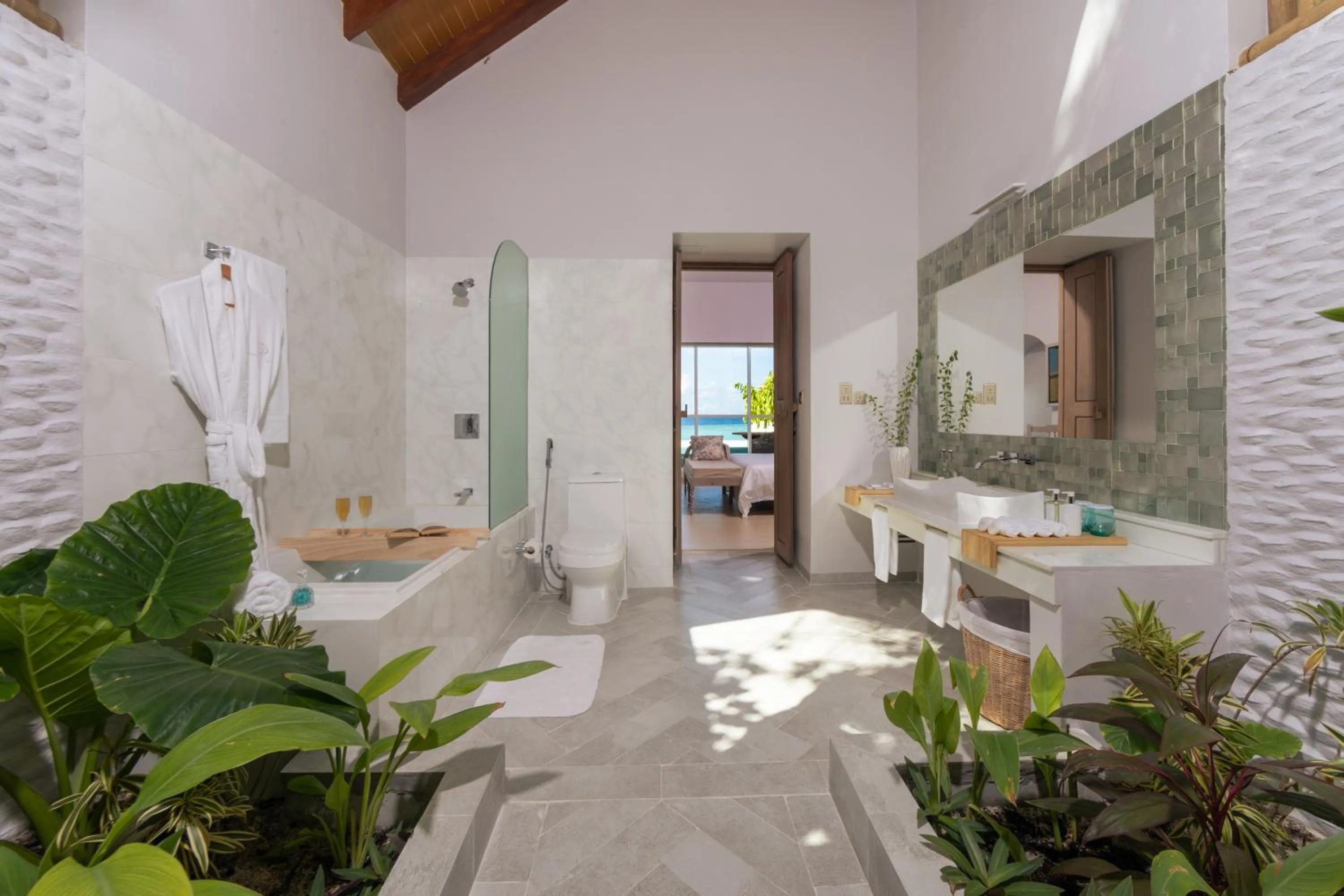 Sunrise Beach Pool Villa in Malahini Kuda Bandos Resort