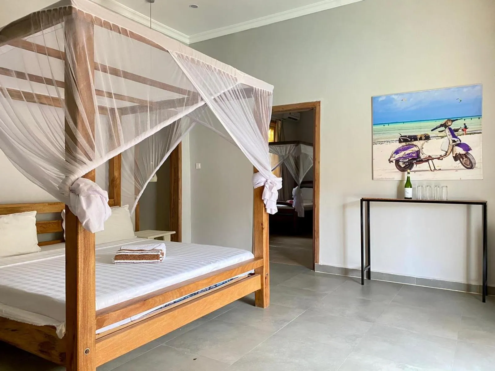 Family Room in Paje Beach Apartments & Hotel