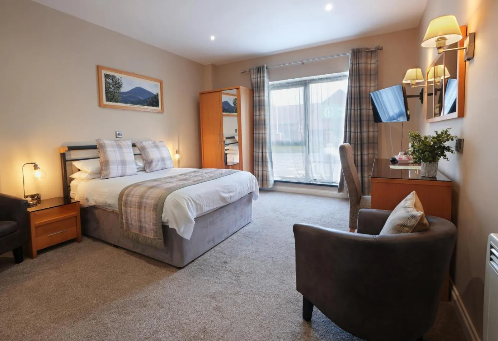 Double Room - single occupancy - Disability Access in Bannview Bed & Breakfast