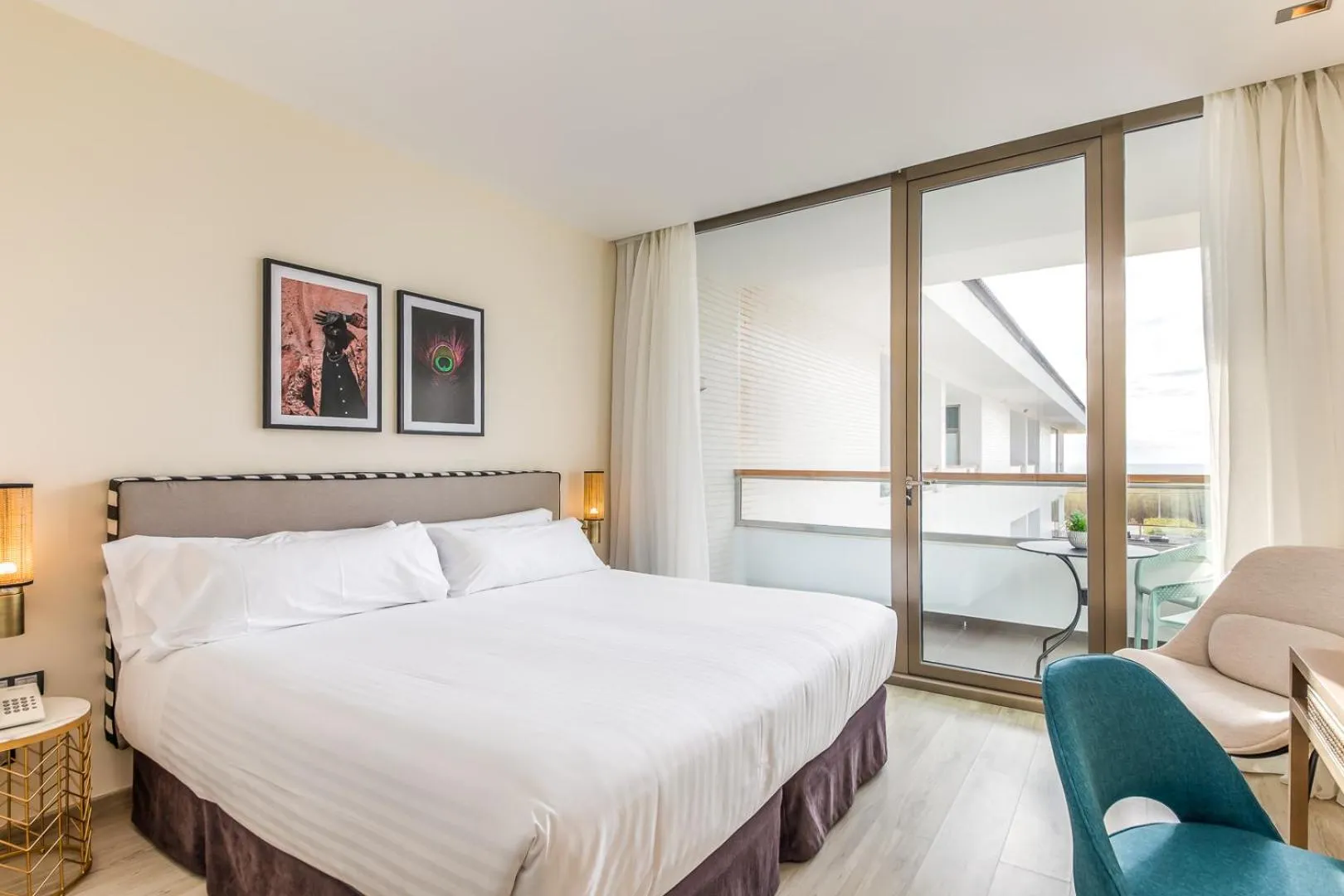 Deluxe Double Room with Sea View in Hotel Barú