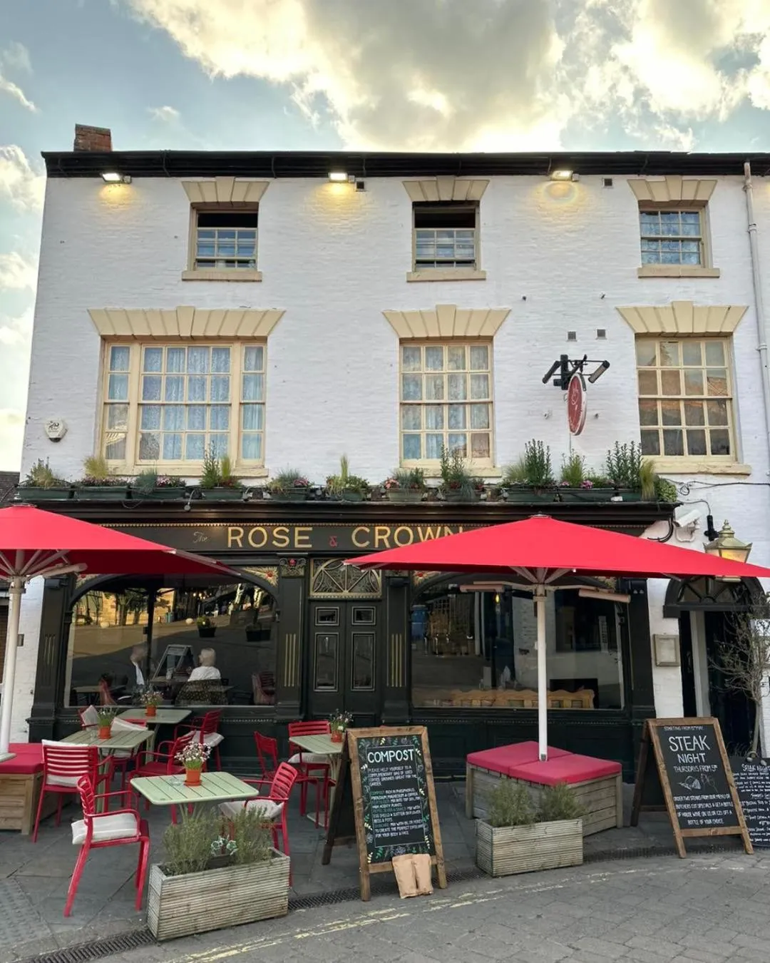 Property building in The Rose and Crown