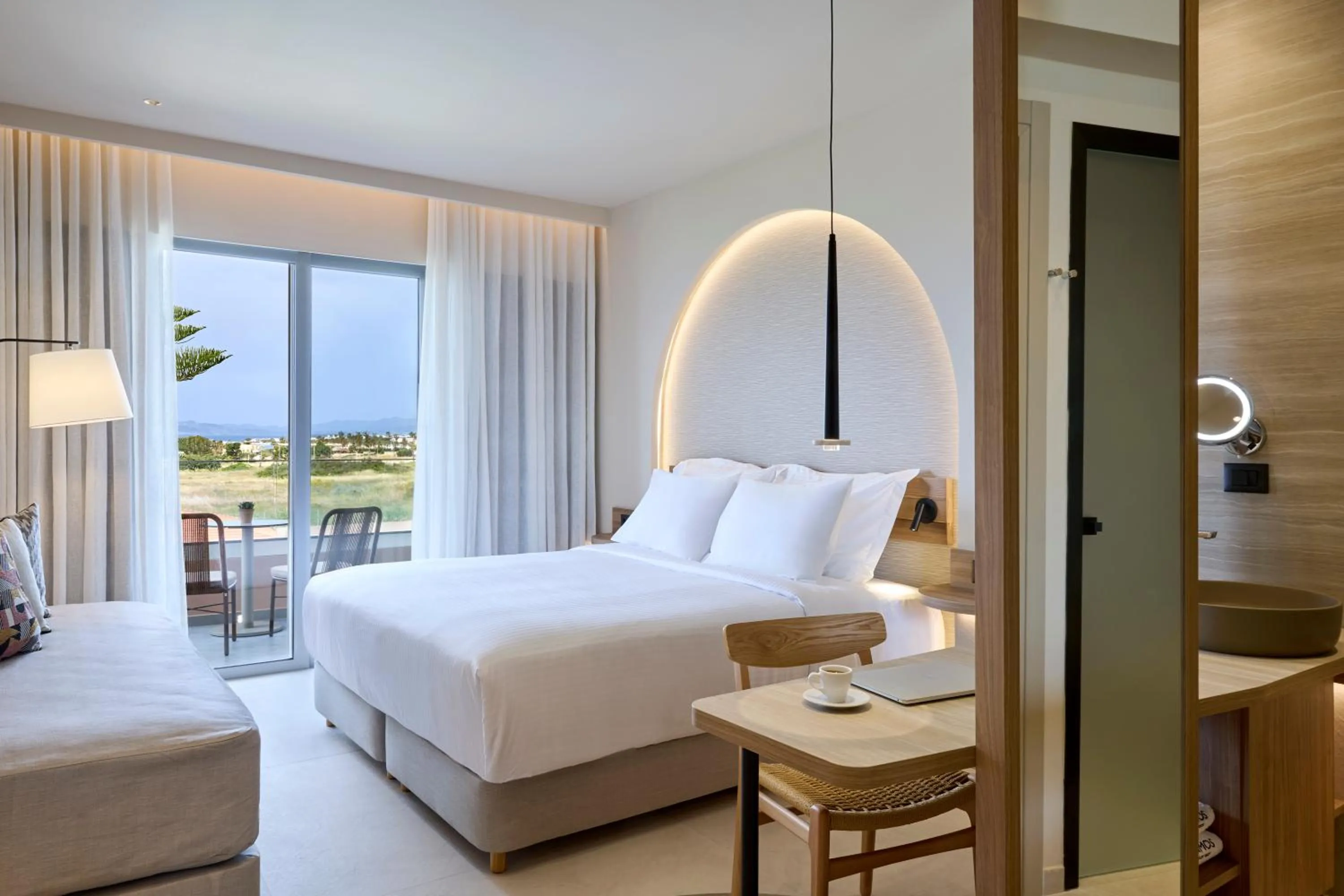 Deluxe Room Sea View in Ammos Luxury Resort